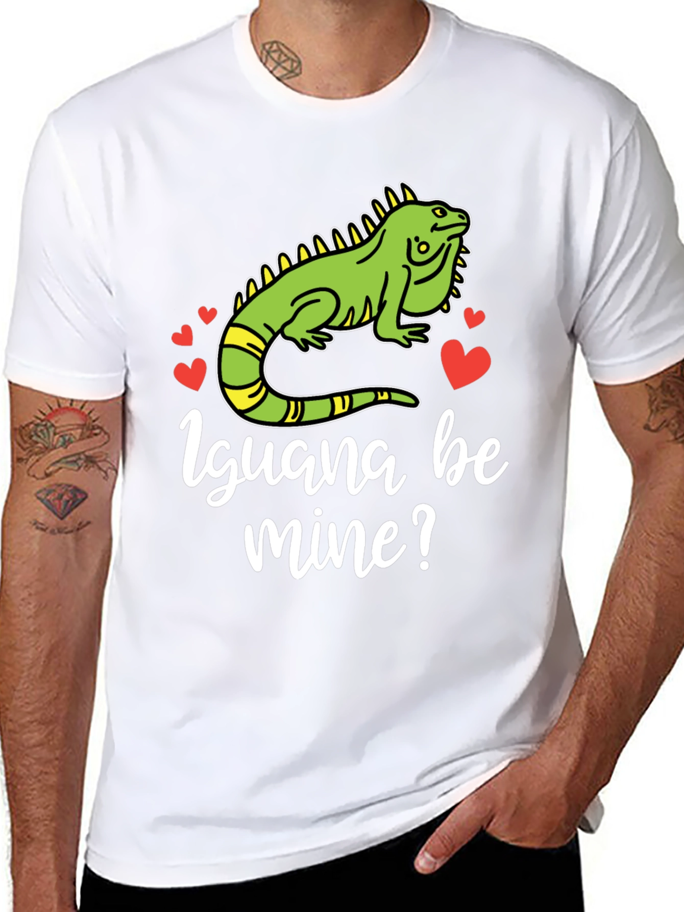 Iguana Be Mine? Graphic T-Shirt