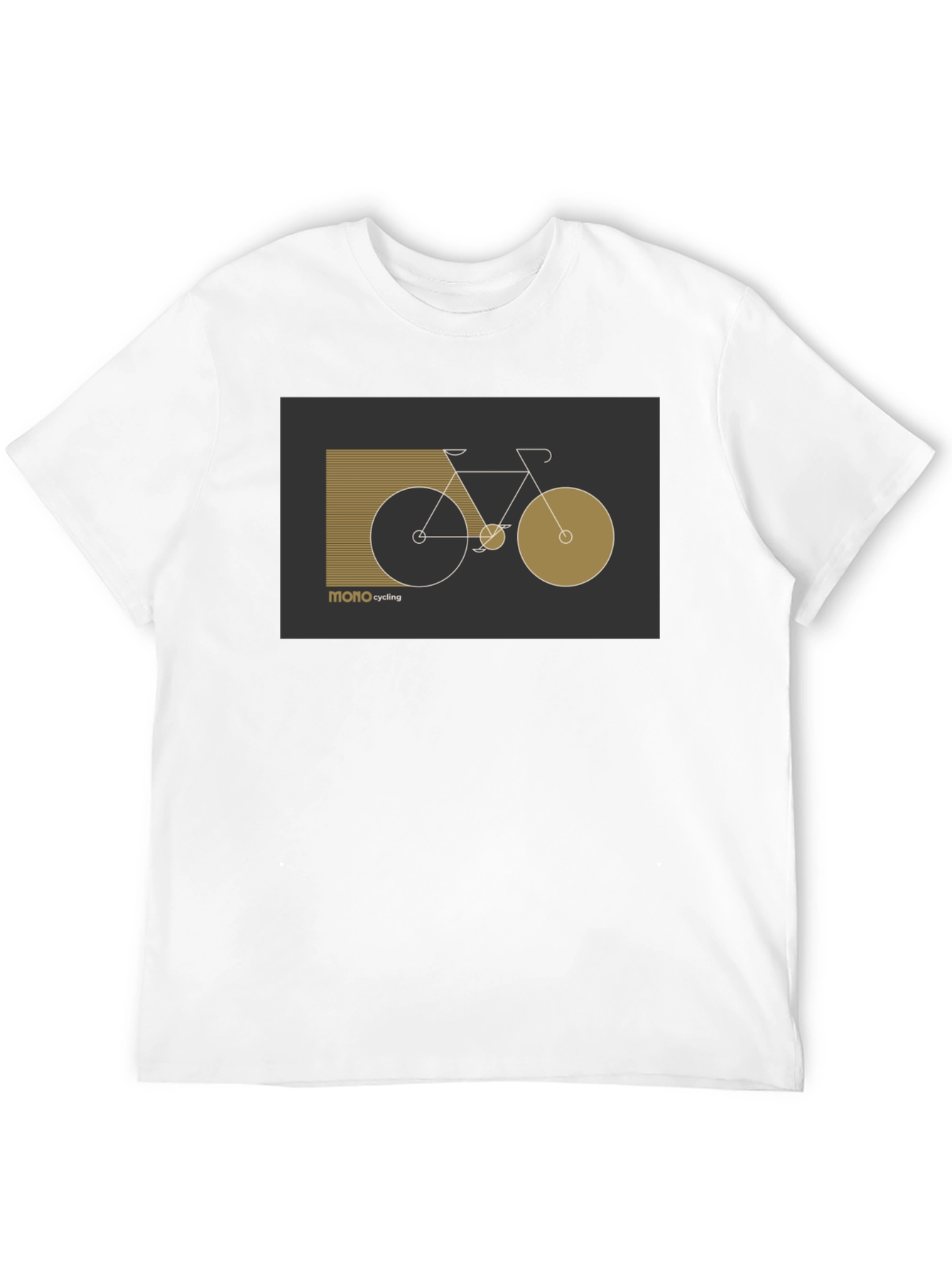 Mono Cycling Graphic T-Shirt - Stylish Bike Design