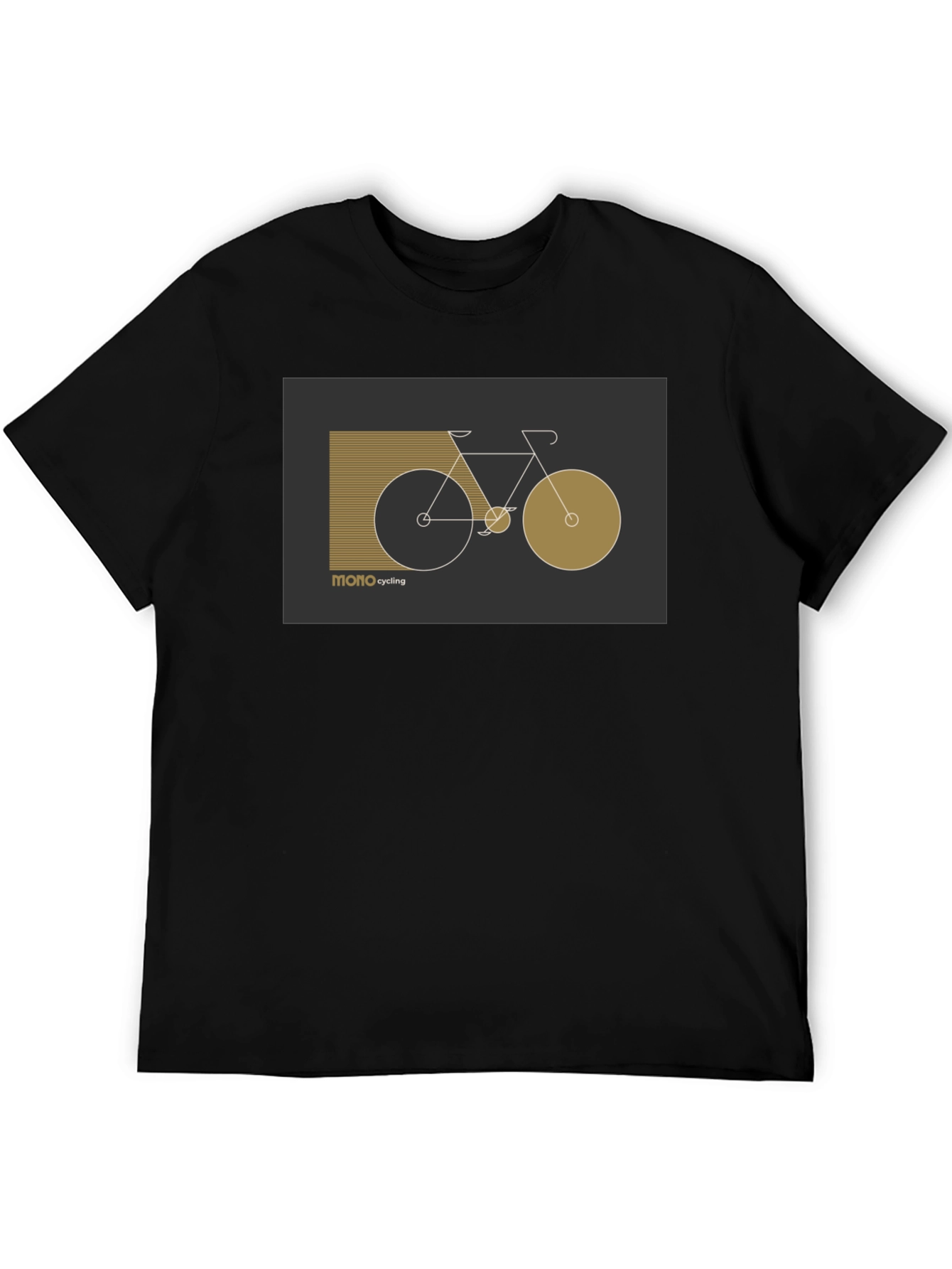 Mono Cycling Graphic T-Shirt - Stylish Bike Design