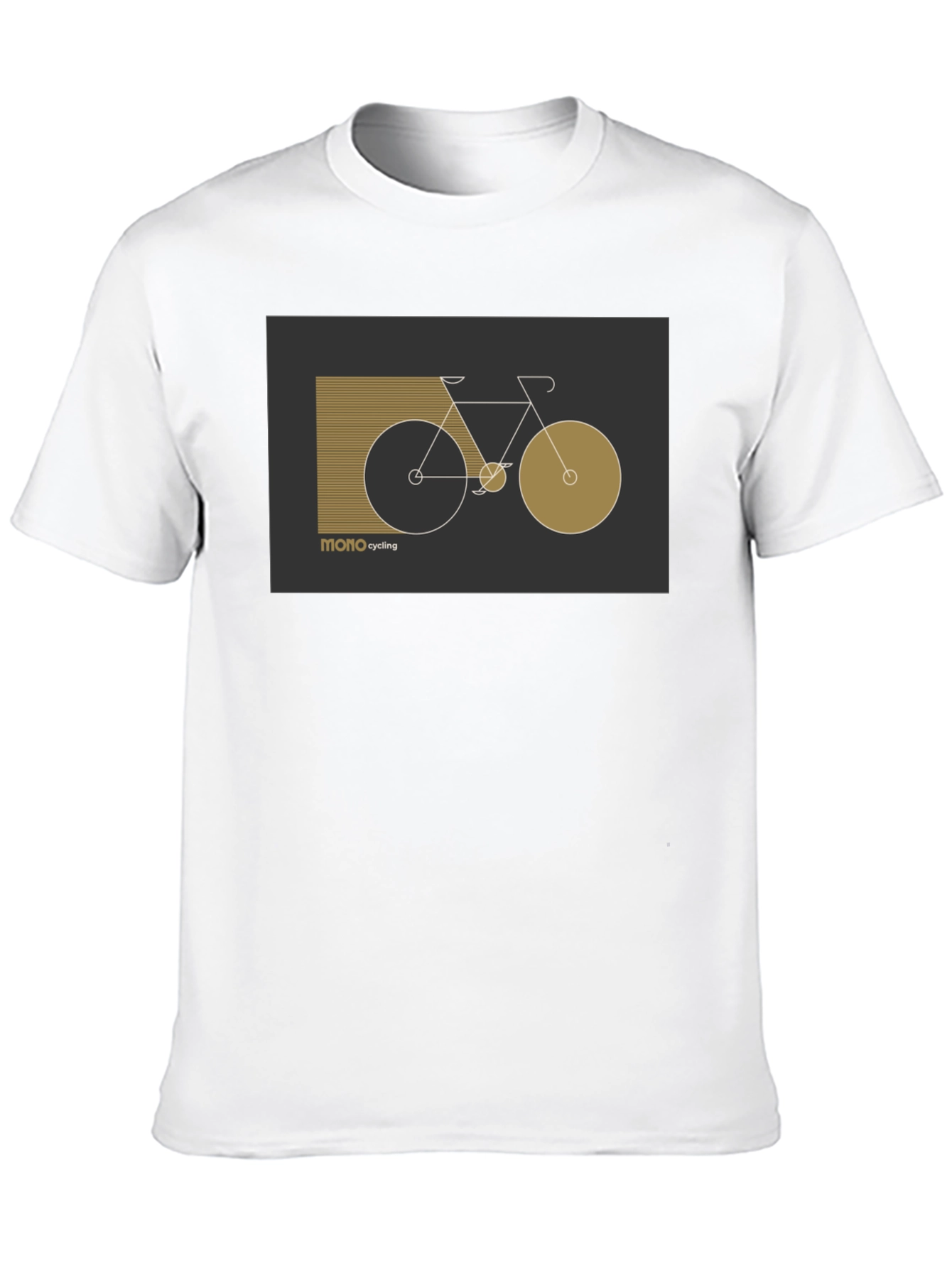 Mono Cycling Graphic T-Shirt - Stylish Bike Design