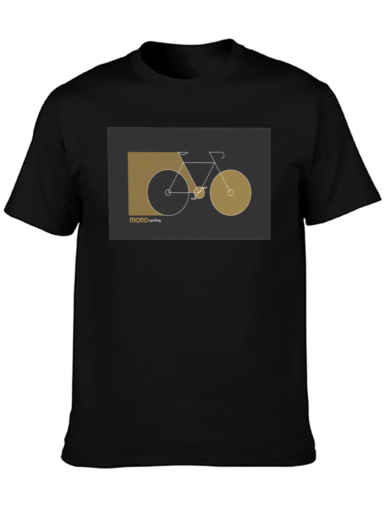 Mono Cycling Graphic T-Shirt - Stylish Bike Design