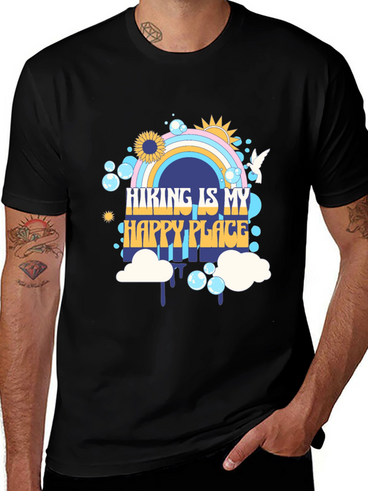 Hiking Is My Happy Place T-Shirt