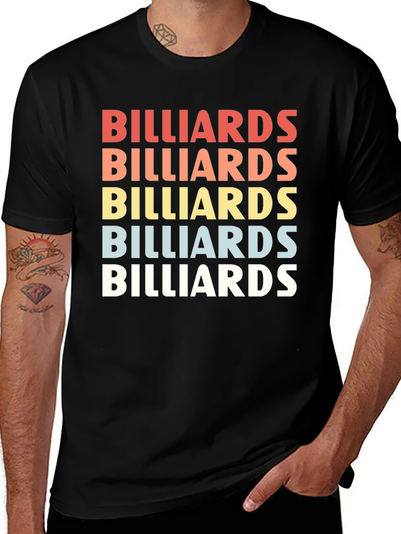 Billiards Retro T-Shirt