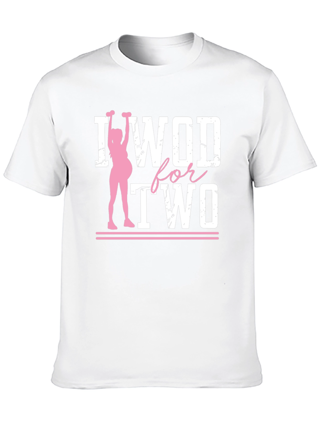I WOD For Two Maternity Workout T-Shirt