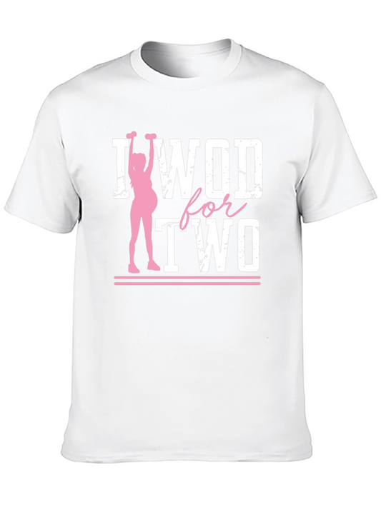 I WOD For Two Maternity Workout T-Shirt