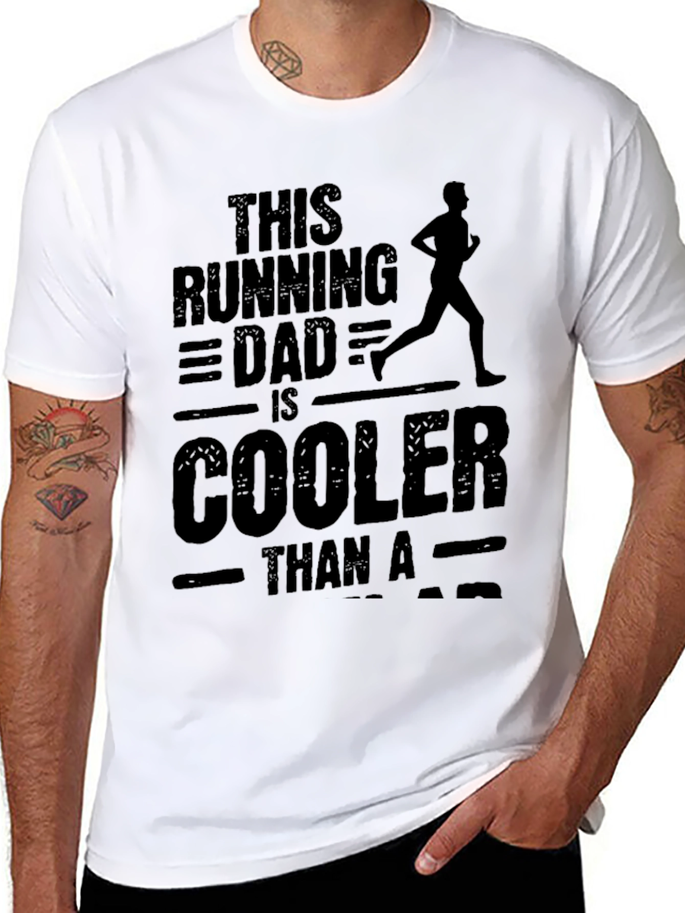 Running Dad T-Shirt - Cooler Than A...