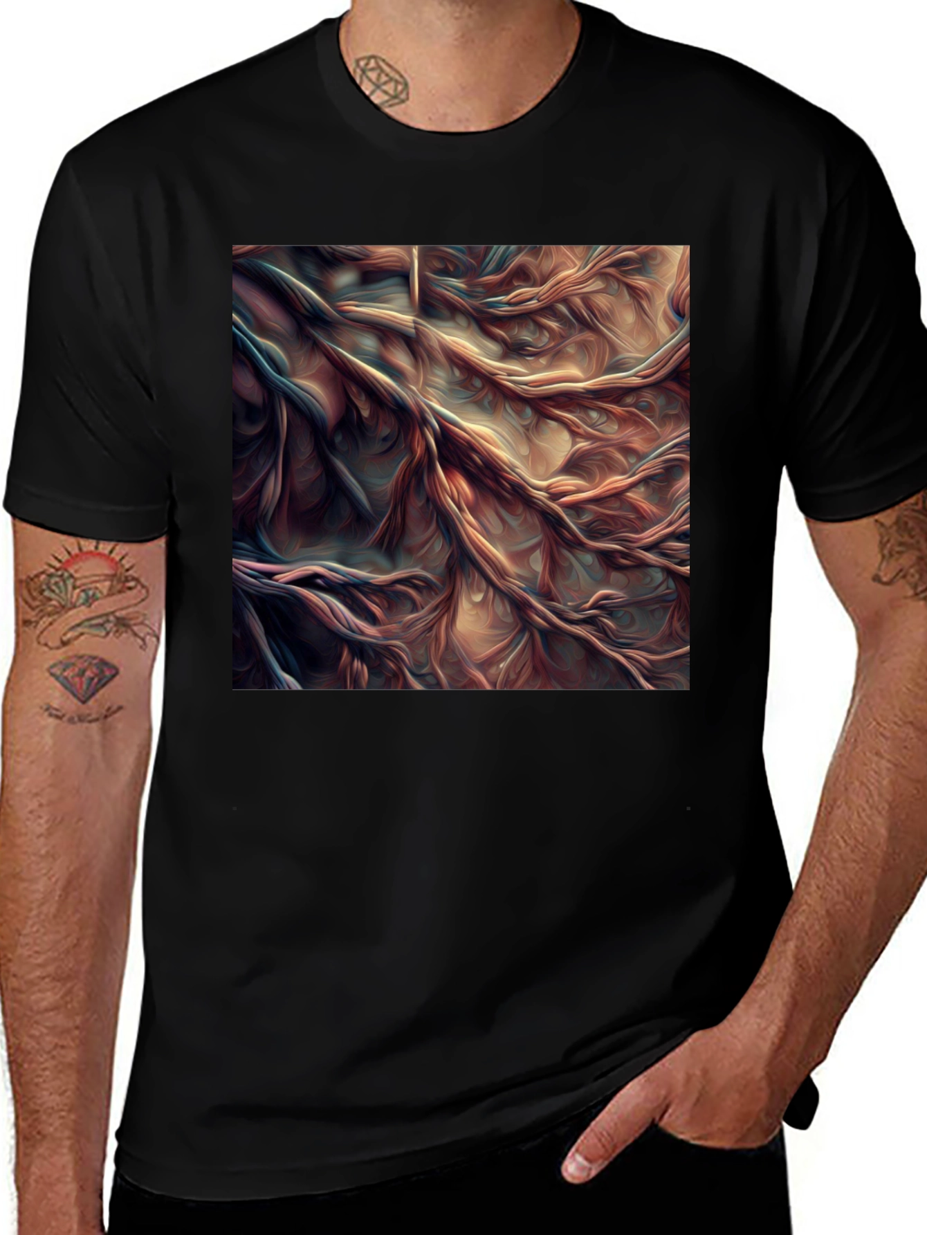 Abstract Art T-Shirt - Unique Design