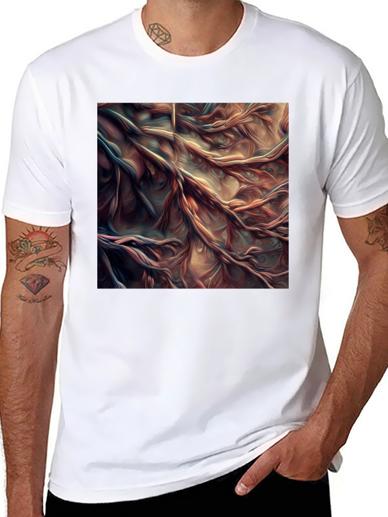 Abstract Art T-Shirt - Unique Design