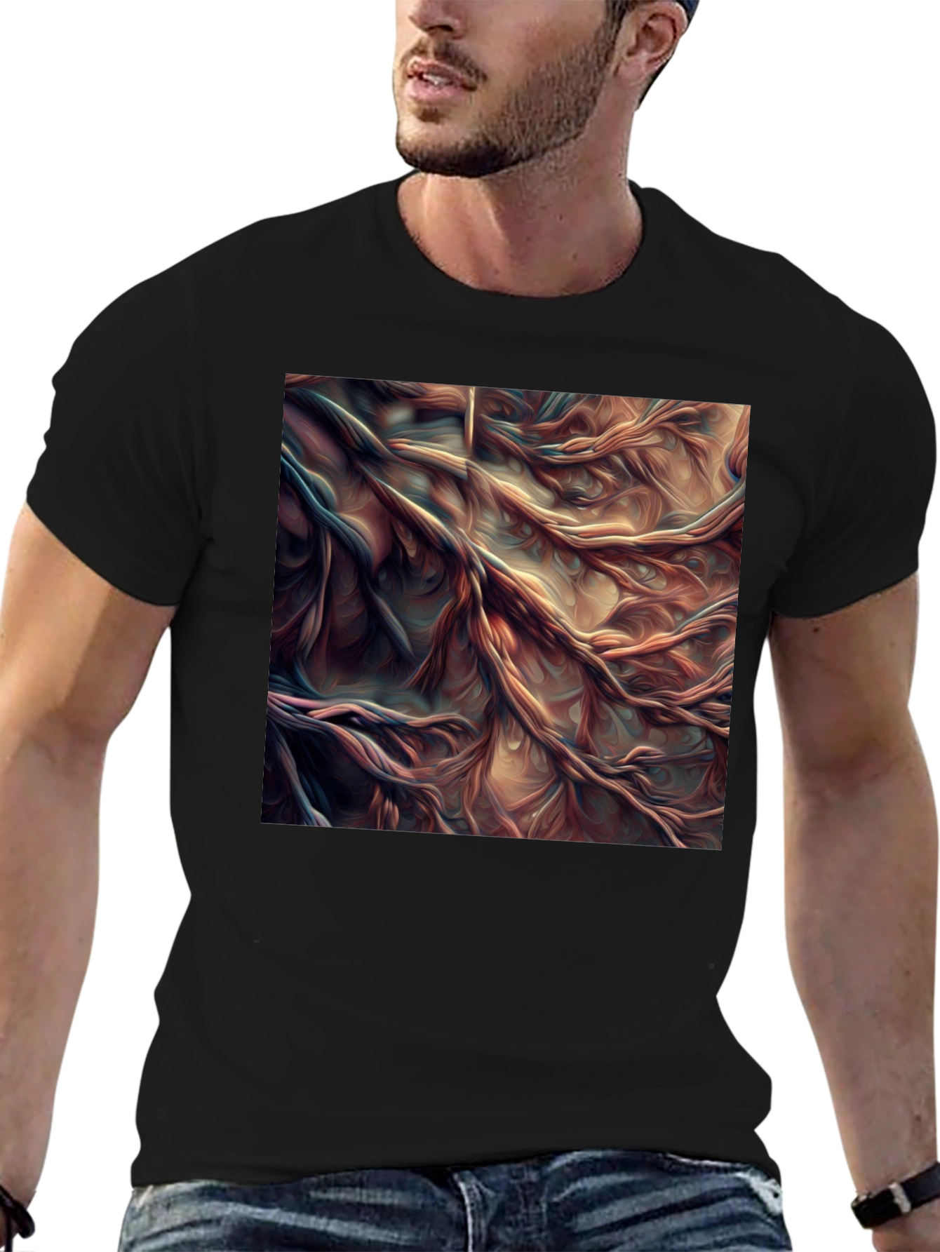 Abstract Art T-Shirt - Unique Design