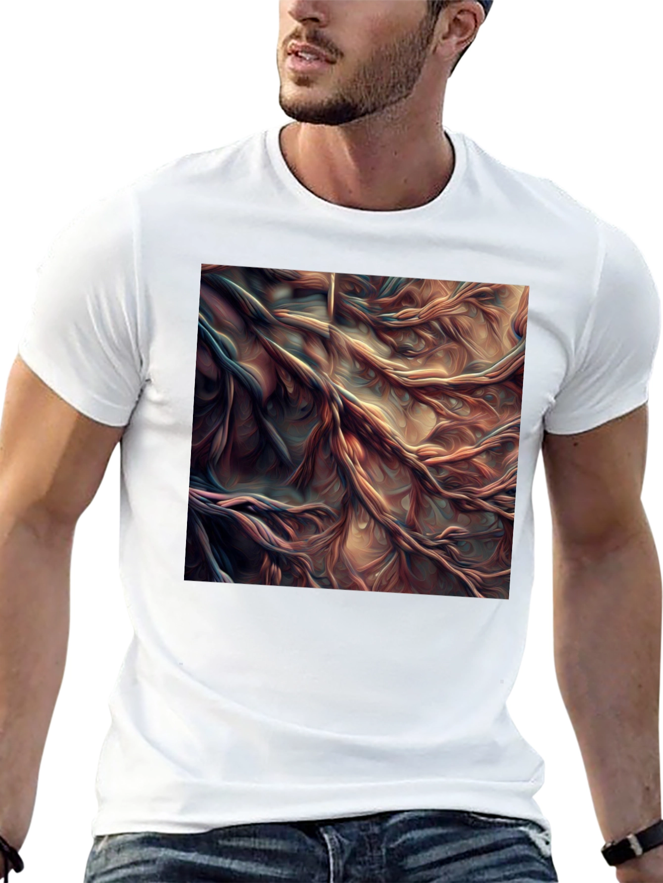 Abstract Art T-Shirt - Unique Design