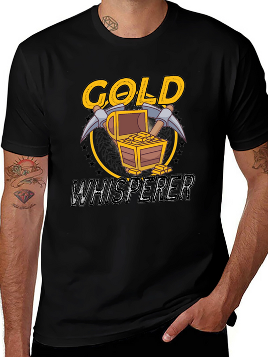 Gold Whisperer Graphic Tee - Mining T-Shirt