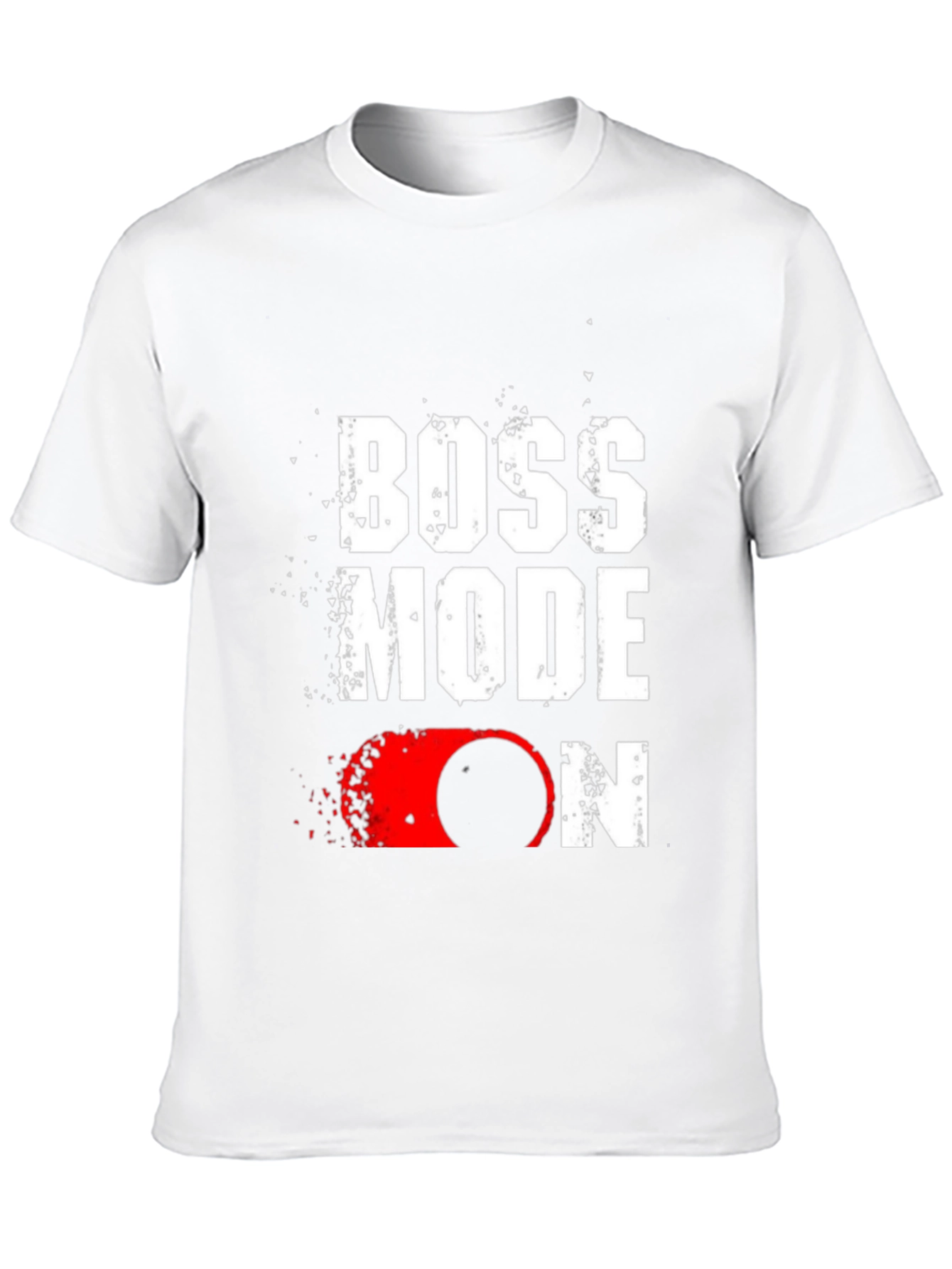 Boss Mode ON Graphic Tee - Black T-Shirt