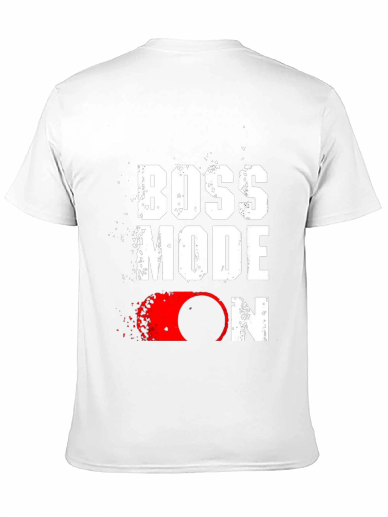 Boss Mode ON Graphic Tee - Black T-Shirt