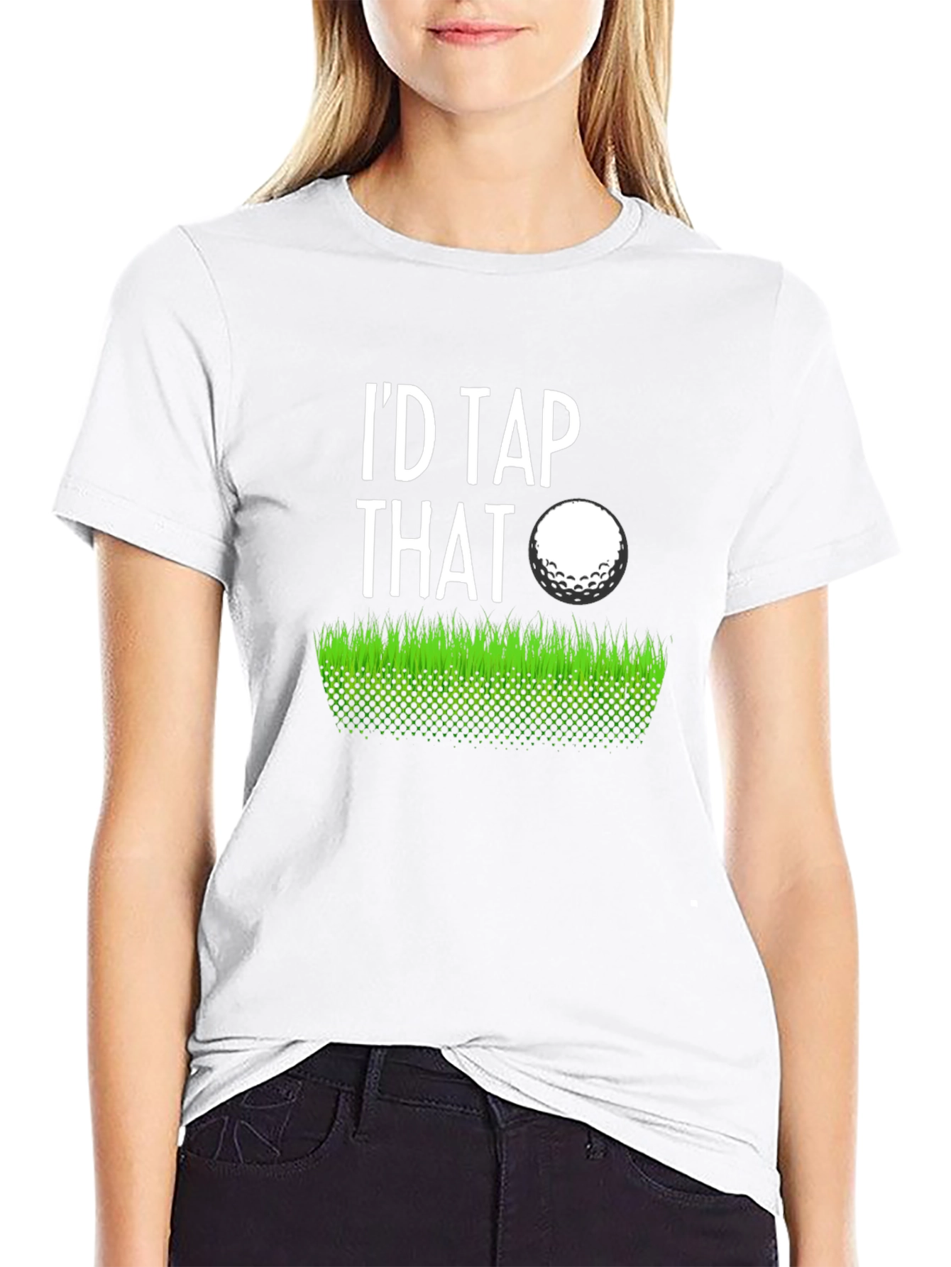 Id Tap That Golf T-Shirt Funny Golfer Tee