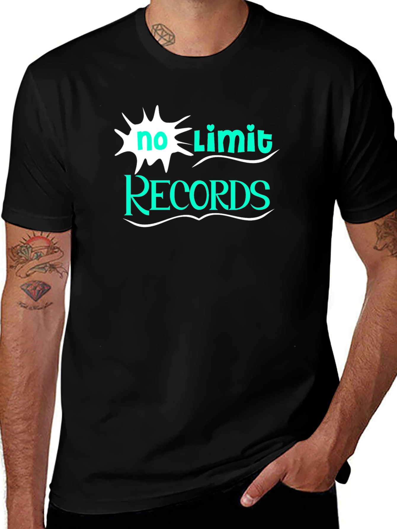 No Limit Records Black T-Shirt