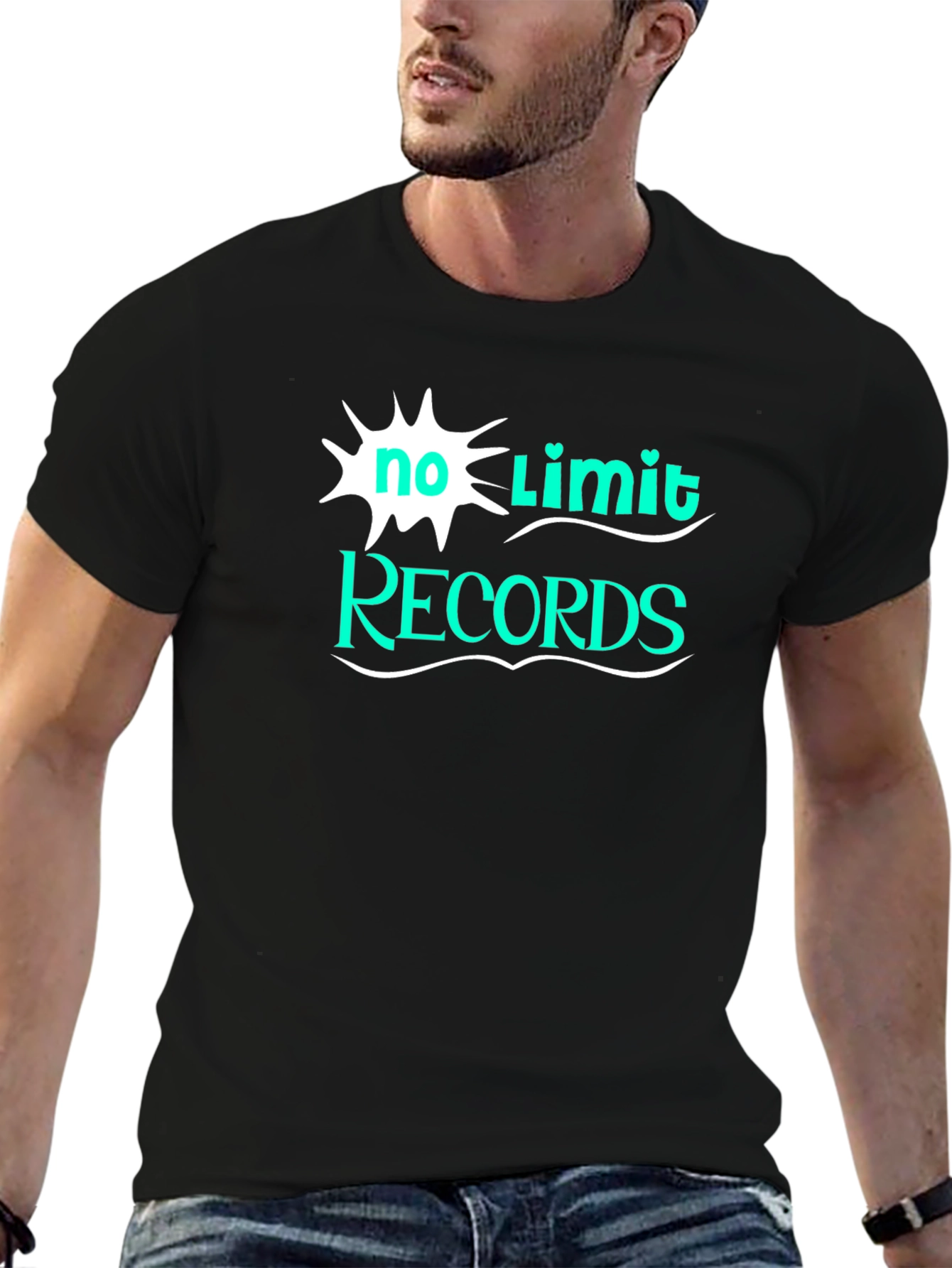 No Limit Records Black T-Shirt