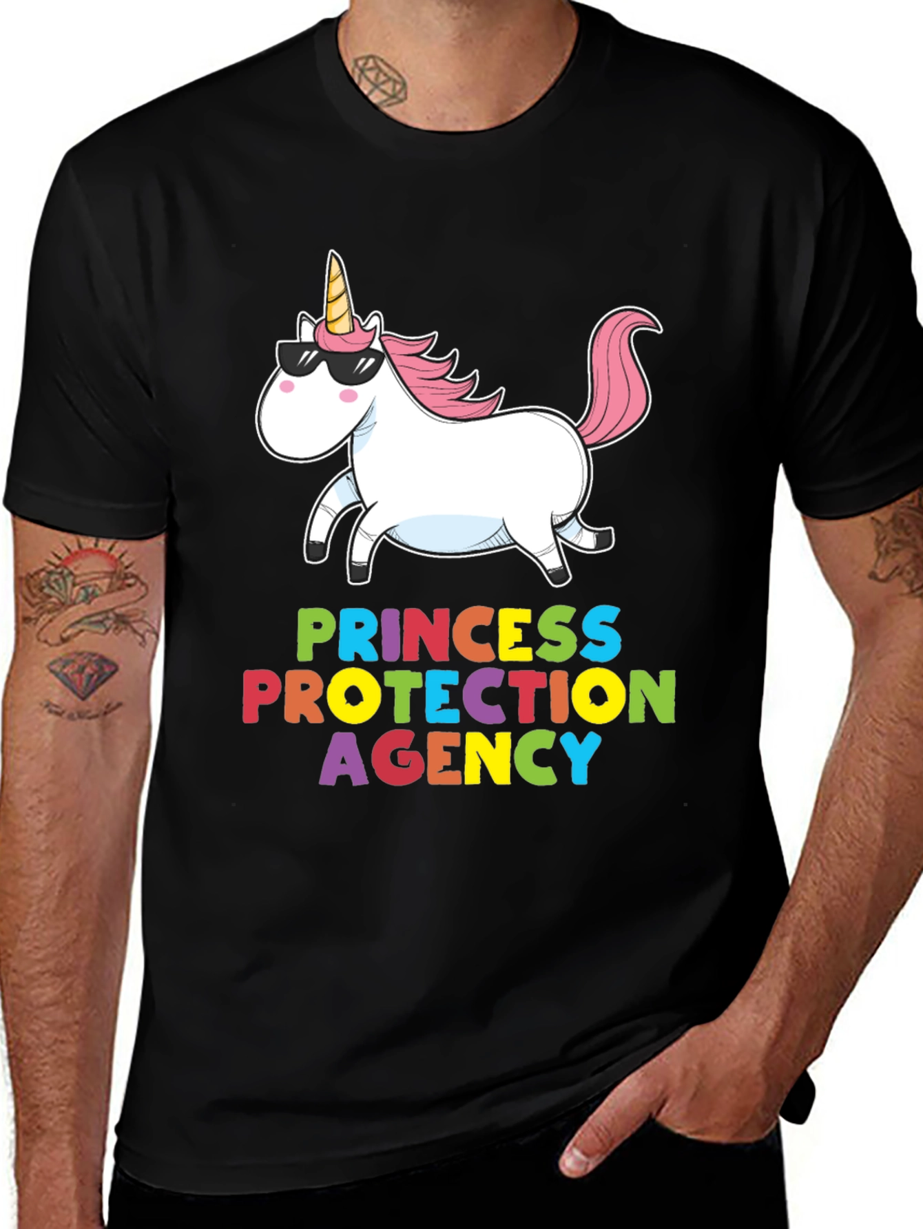 Unicorn Princess Protection Agency T-Shirt