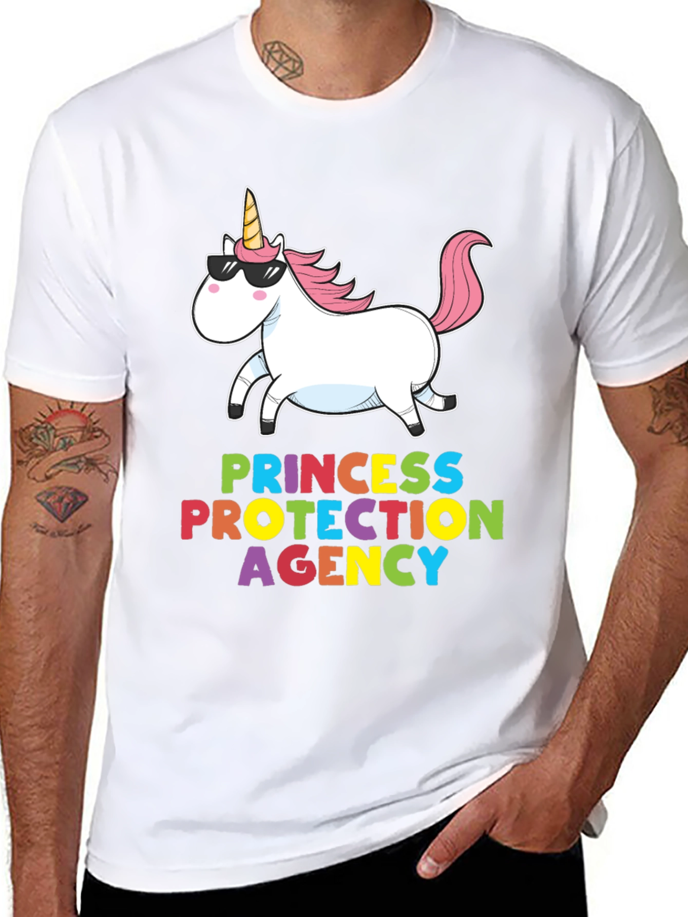 Unicorn Princess Protection Agency T-Shirt