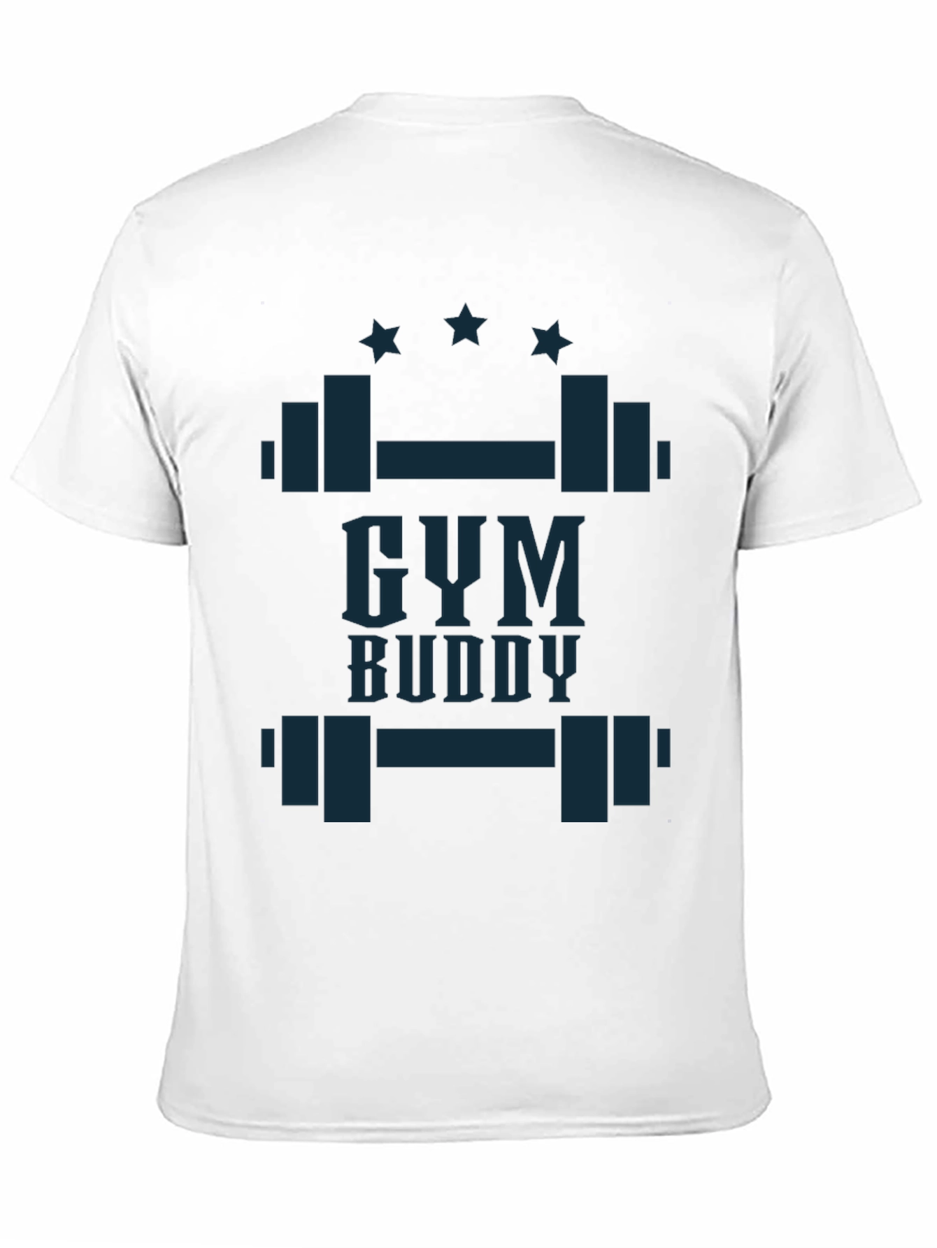 Gym Buddy Graphic Tee - Black