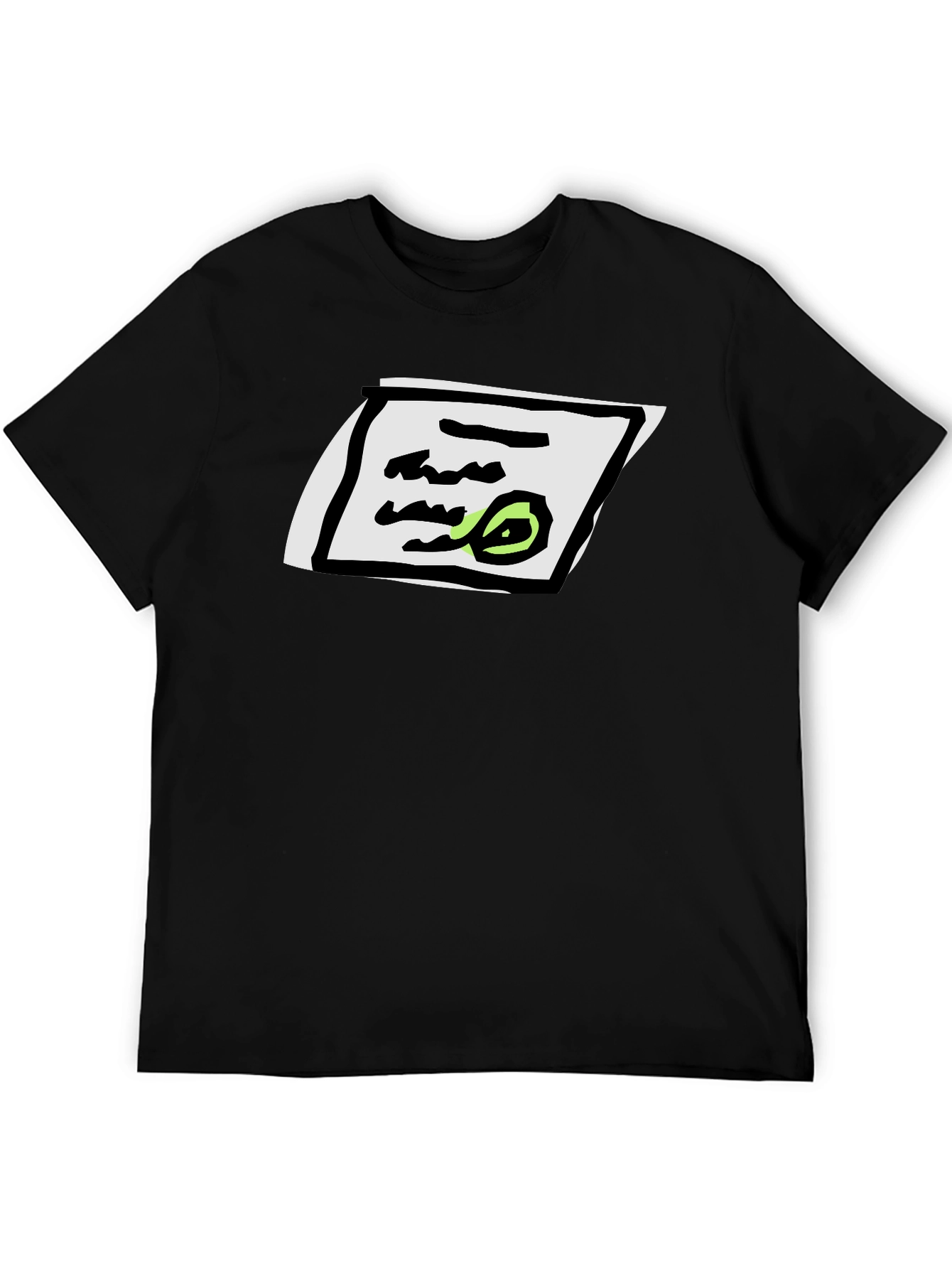 Novelty Graphic Print T-Shirt - Unisex