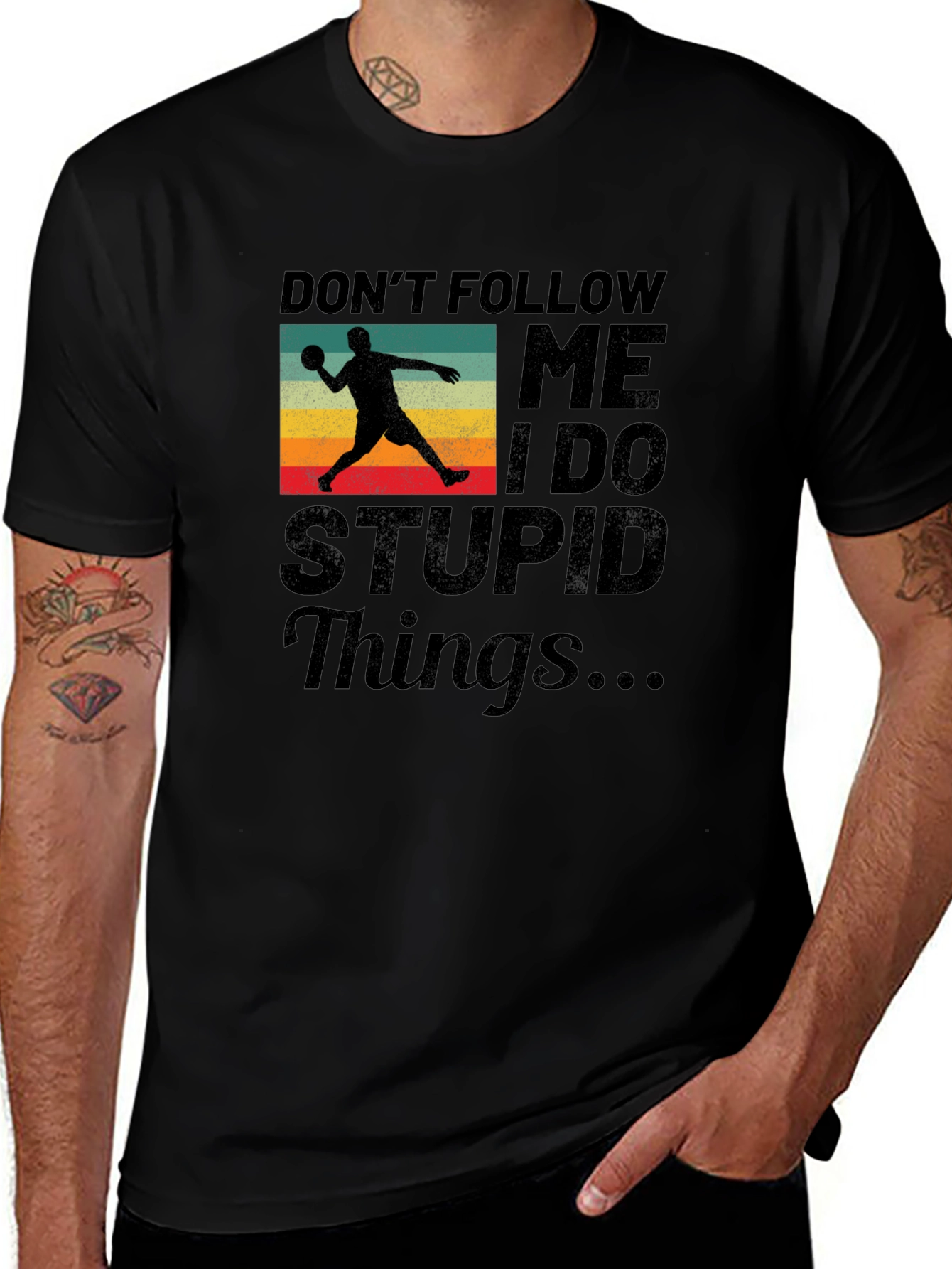 Dont Follow Me Handball T-Shirt
