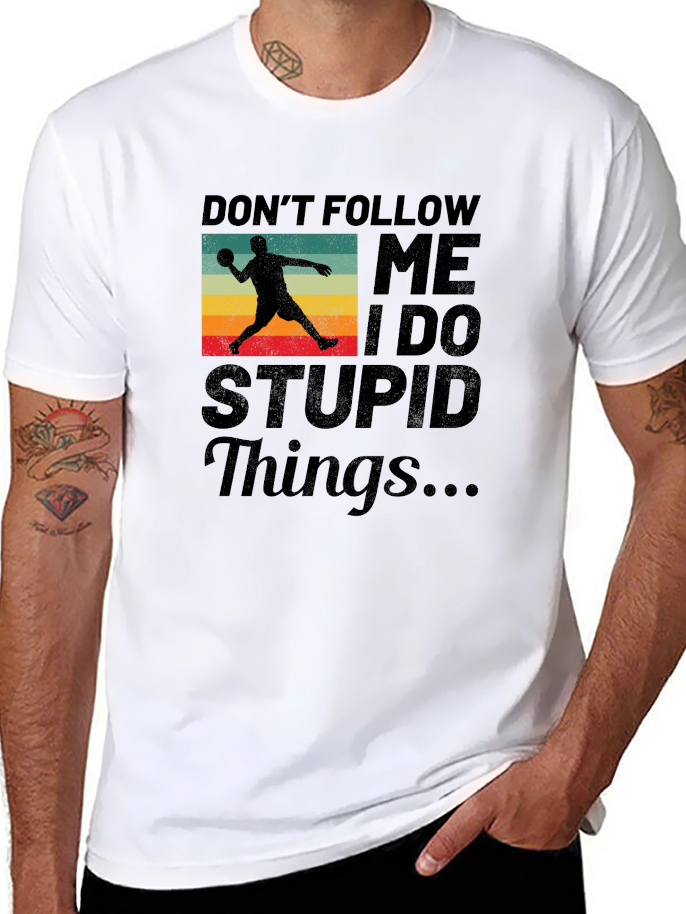 Dont Follow Me Handball T-Shirt