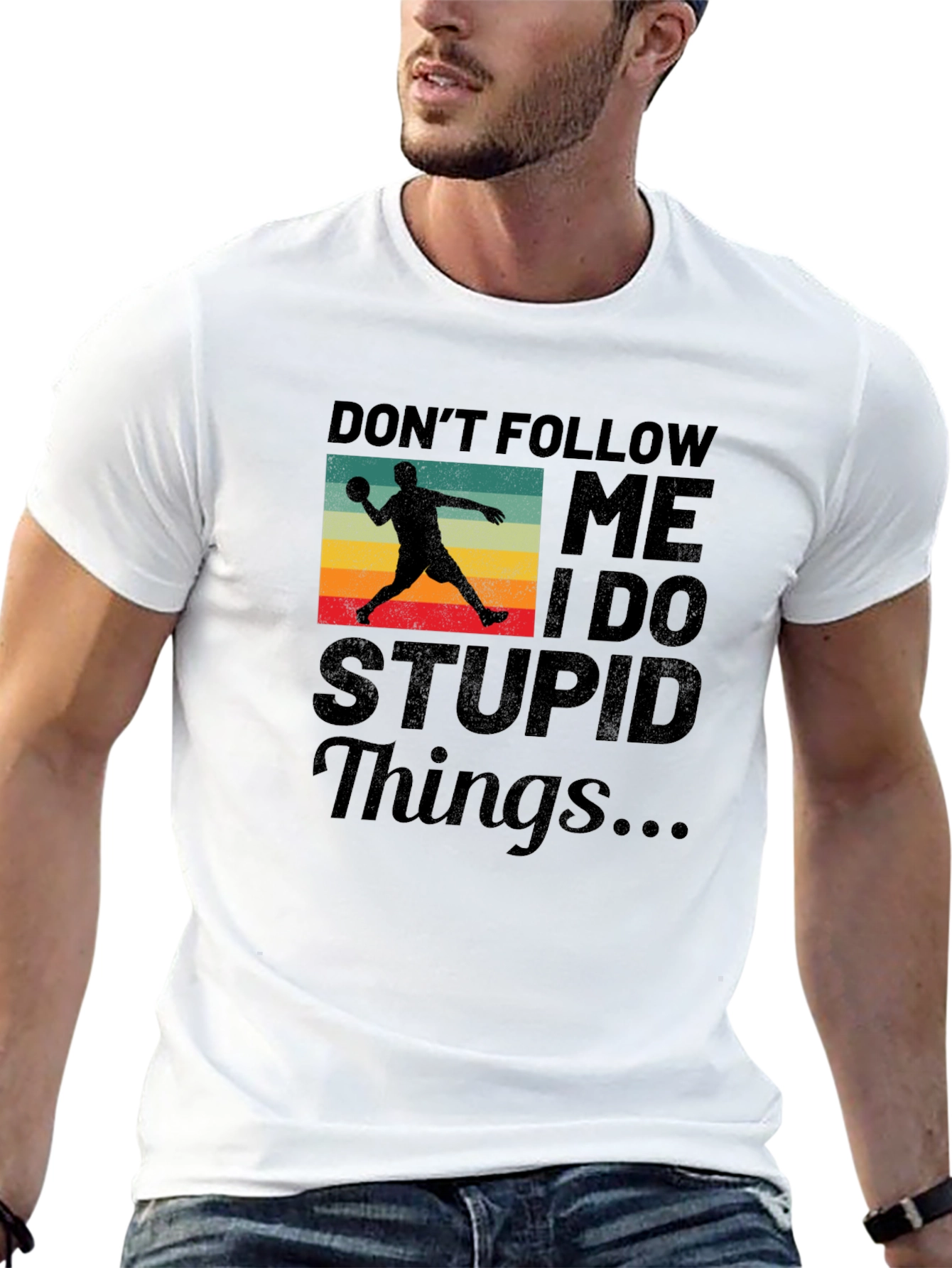 Dont Follow Me Handball T-Shirt