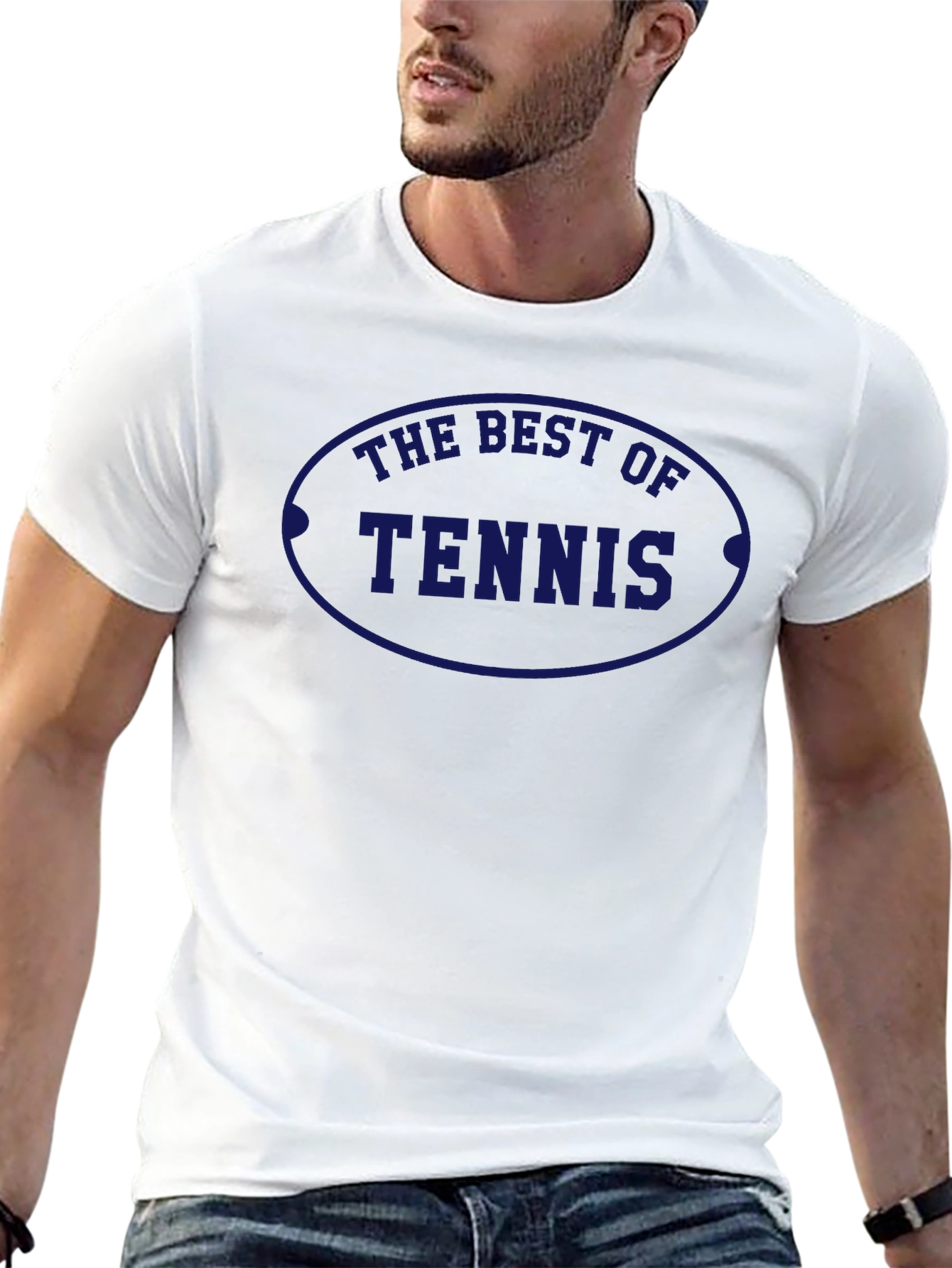 The Best of Tennis Black T-Shirt