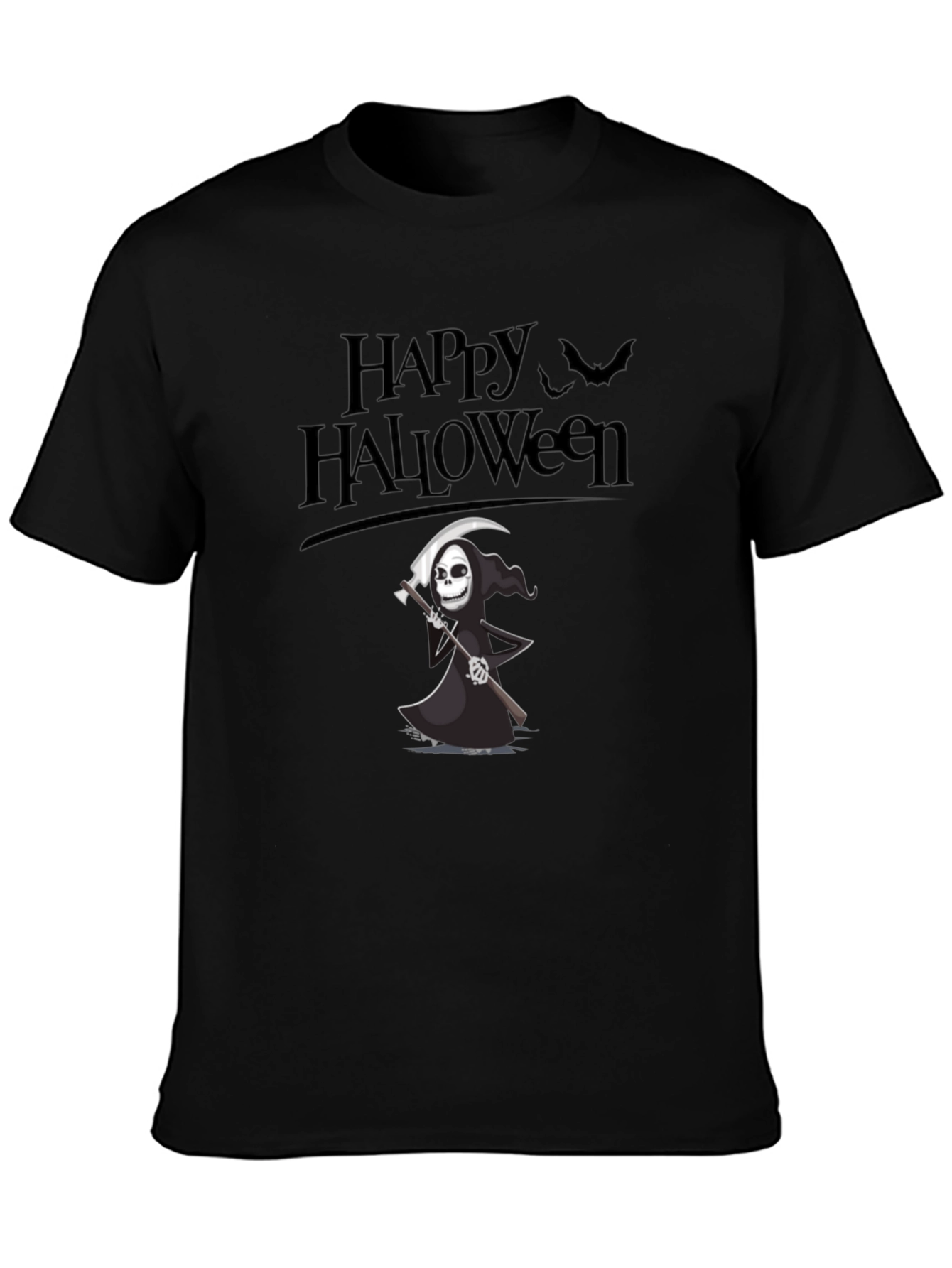Happy Halloween Grim Reaper T-Shirt