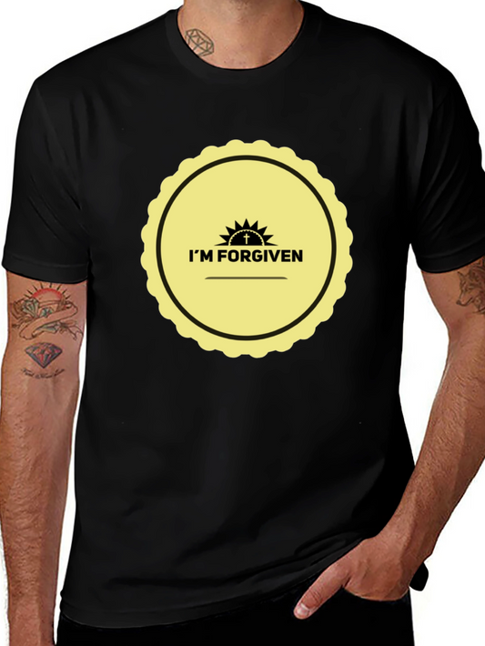Im Forgiven Graphic Tee - Black