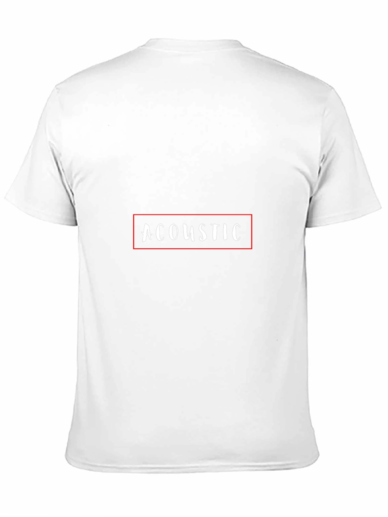 Acoustic Graphic Tee - Soft Black Cotton