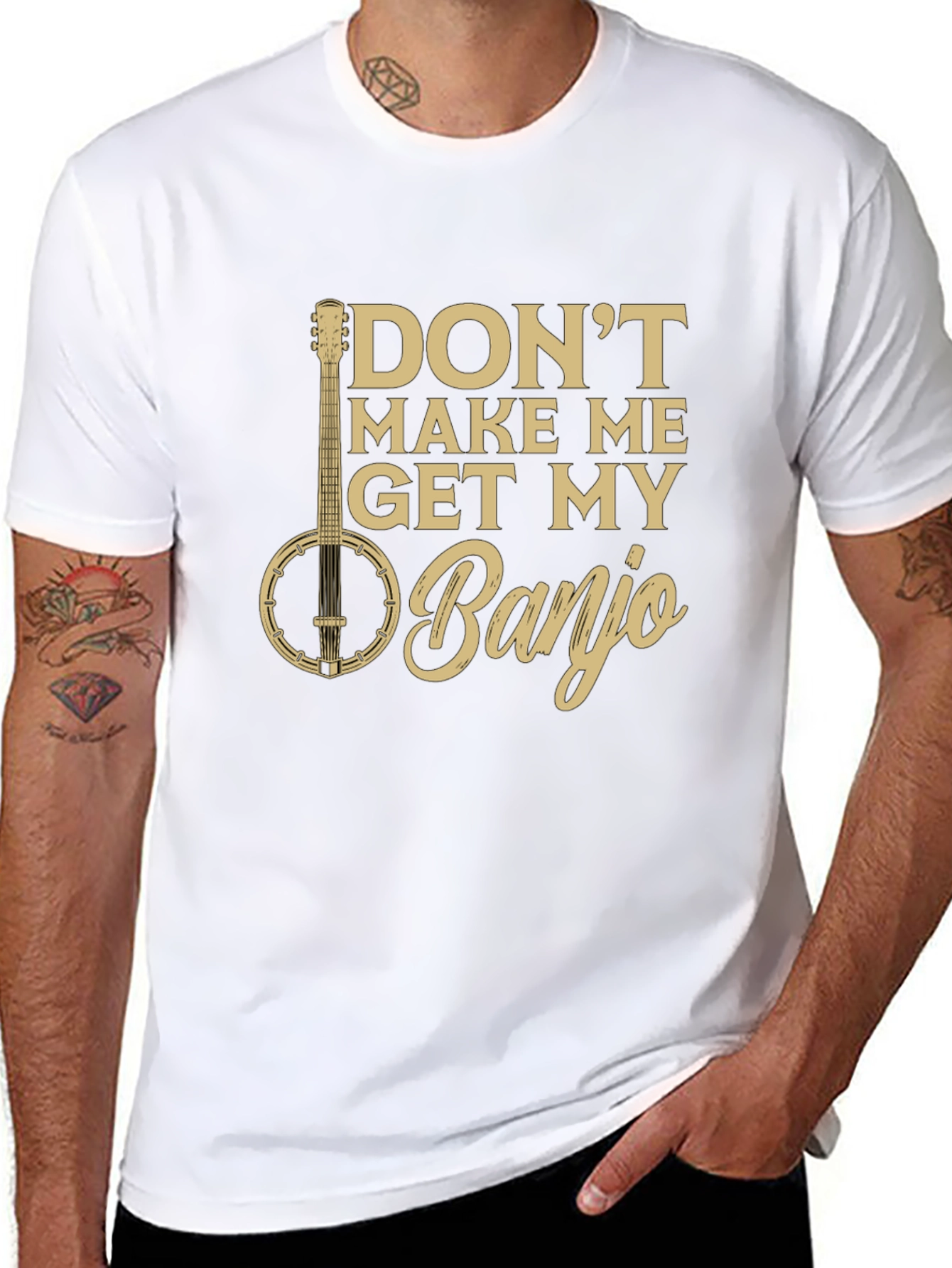 Dont Make Me Get My Banjo Graphic Tee