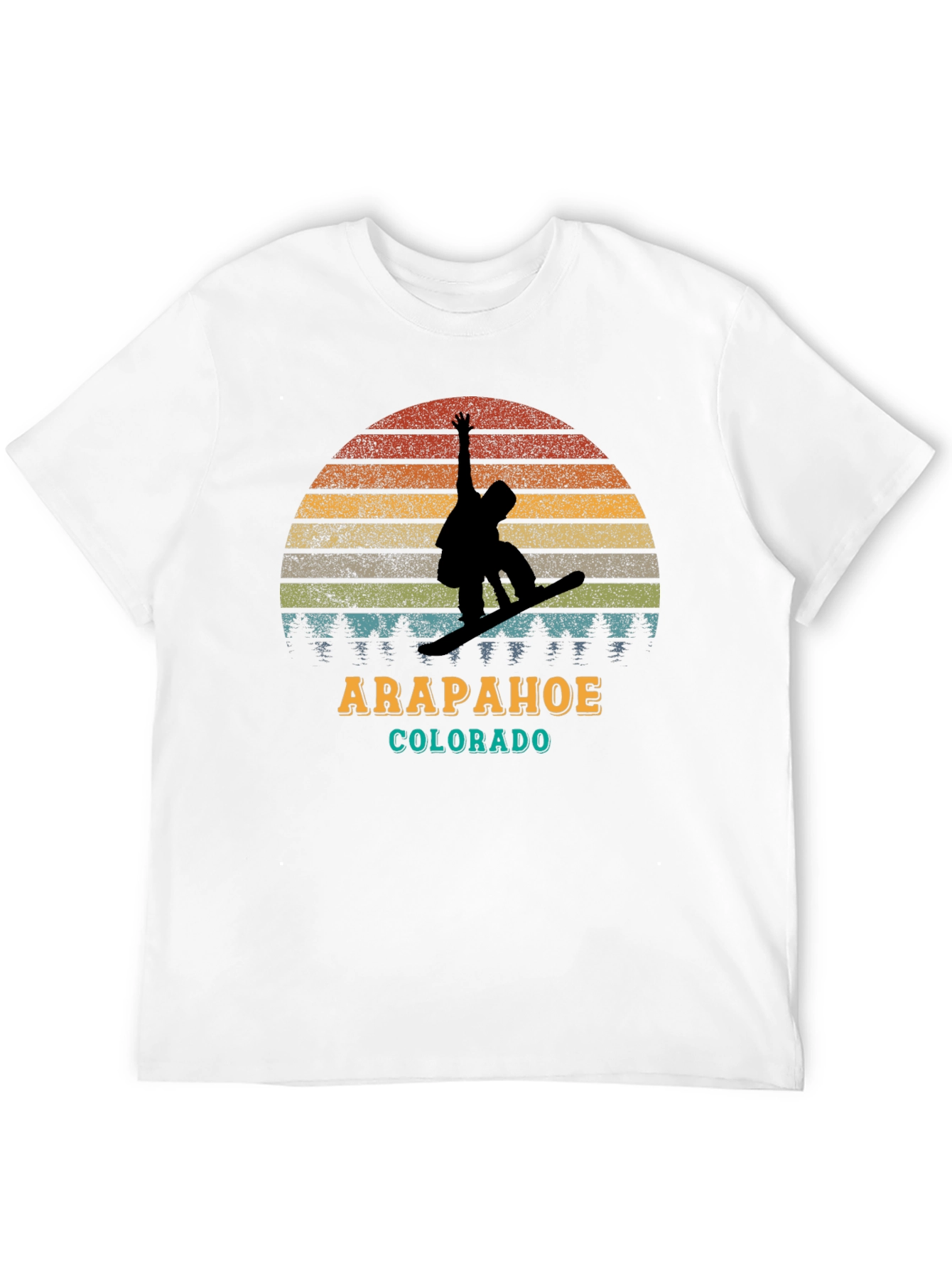 Arapahoe Colorado Snowboarder T-Shirt