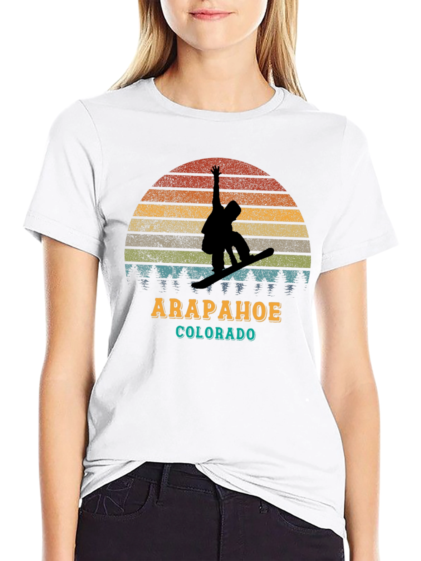 Arapahoe Colorado Snowboarder T-Shirt