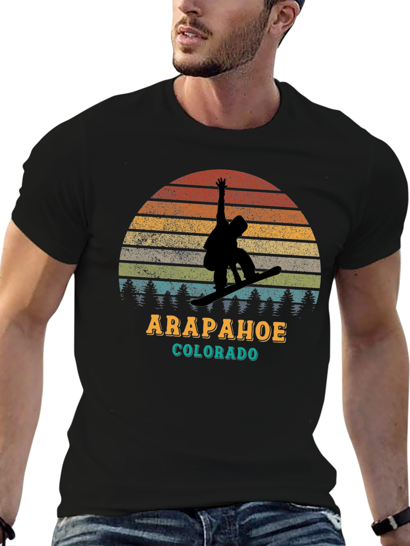 Arapahoe Colorado Snowboarder T-Shirt
