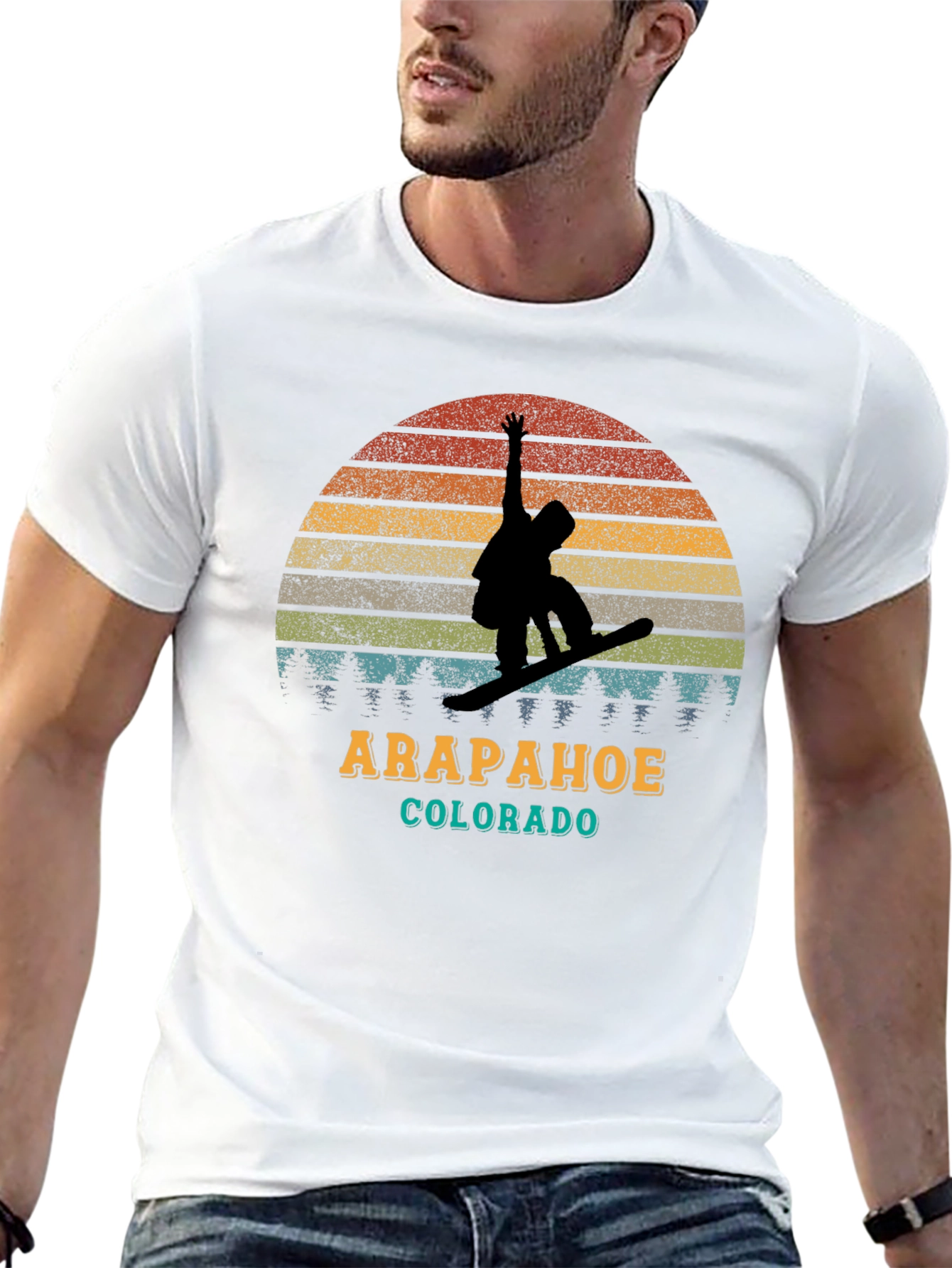 Arapahoe Colorado Snowboarder T-Shirt