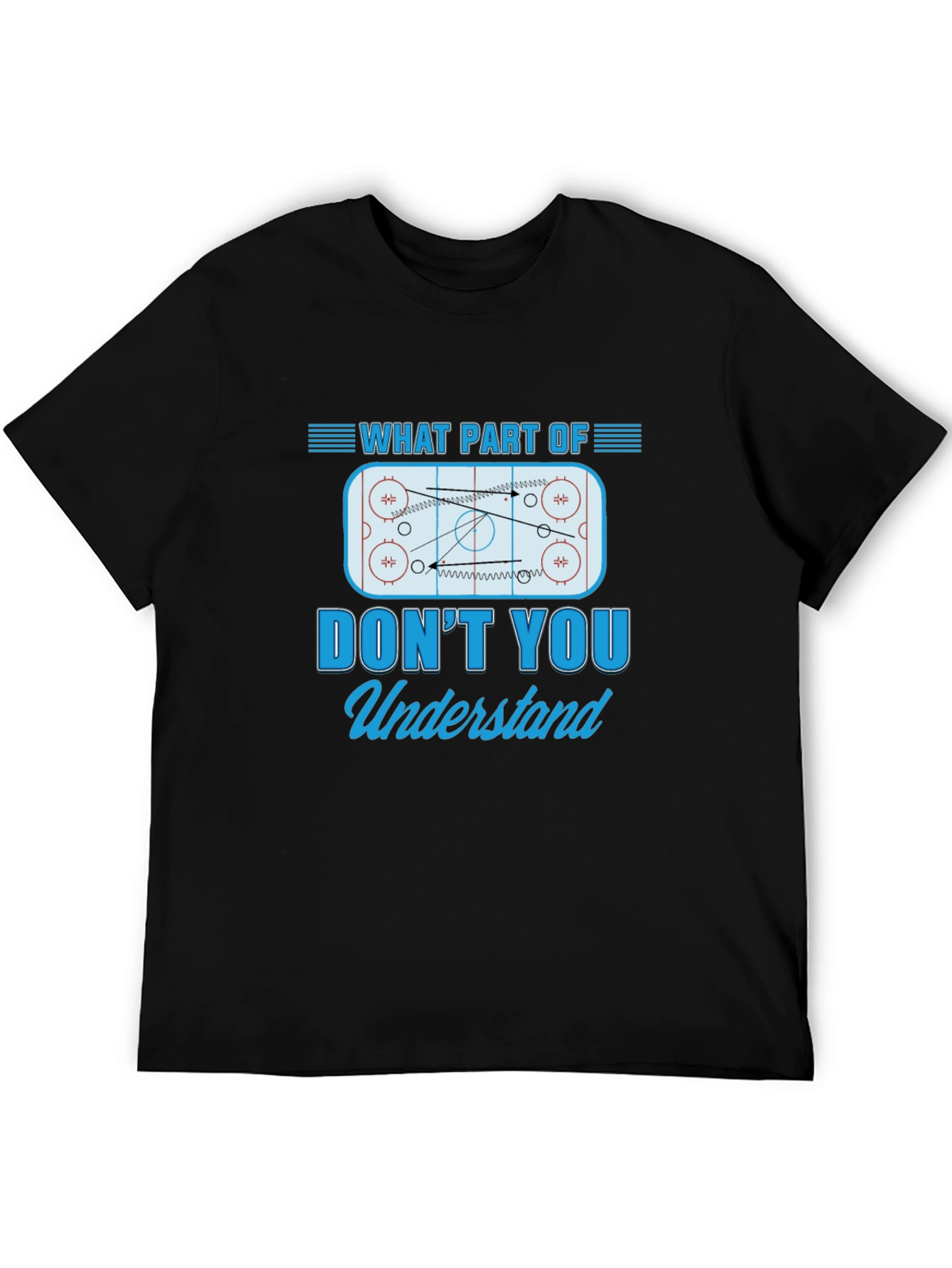 Hockey Play Design T-Shirt