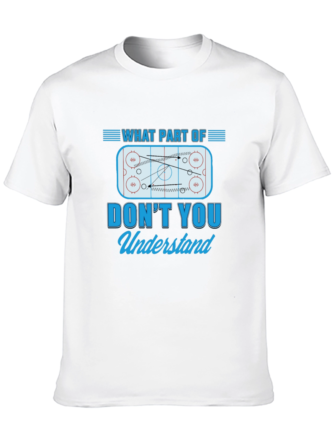 Hockey Play Design T-Shirt