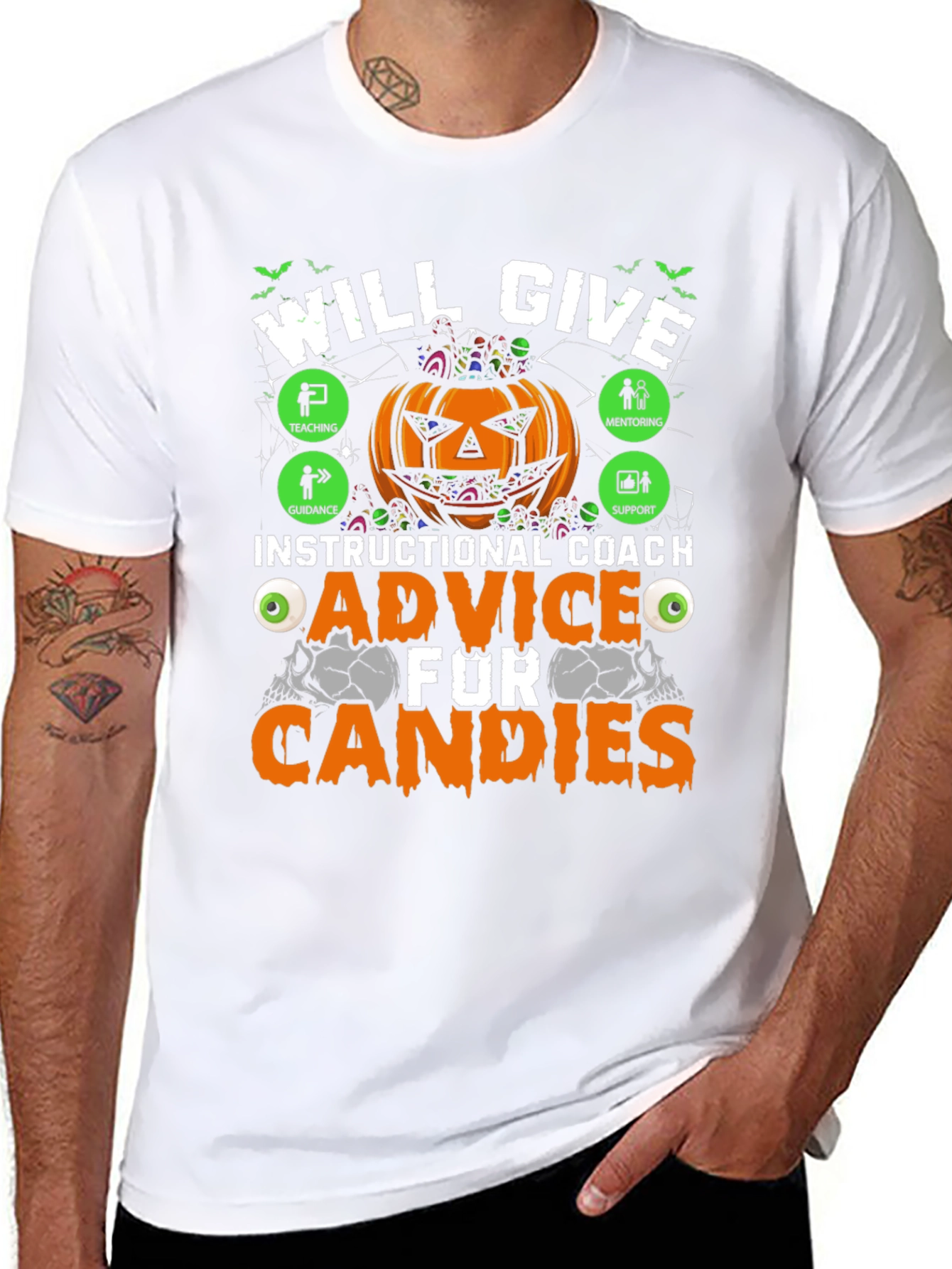 Instructional Coach Halloween Advice T-Shirt