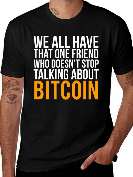 Bitcoin T-Shirt - Funny Crypto Tee for Enthusiasts