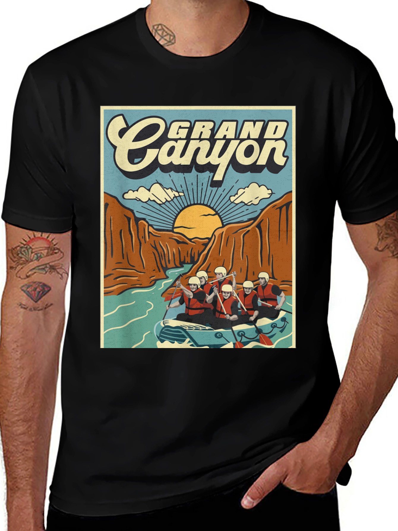 Grand Canyon River Rafting T-Shirt