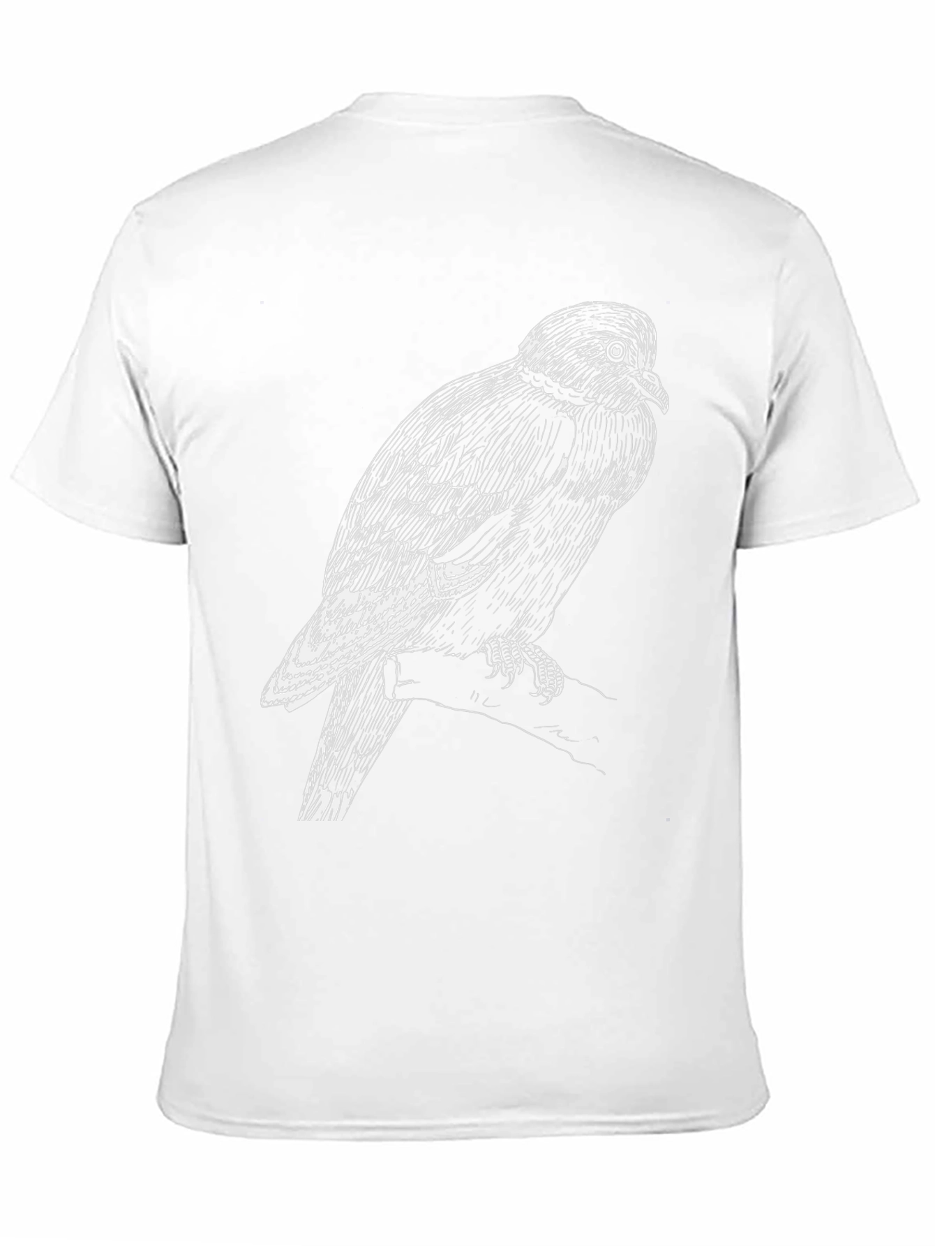 Black Bird Graphic Tee - Mens Casual Style