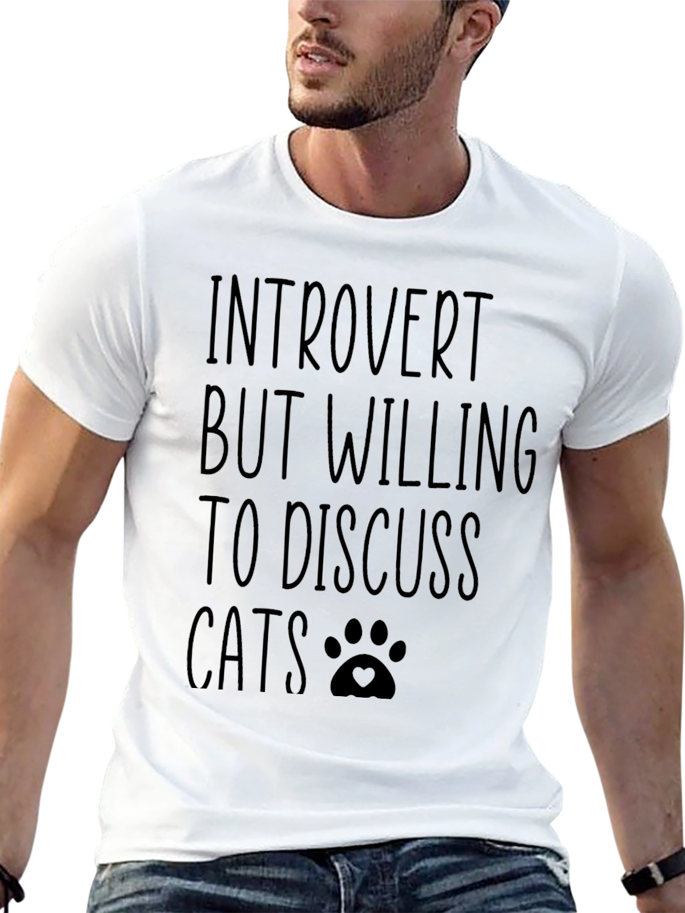Introvert Cat Lover T-Shirt