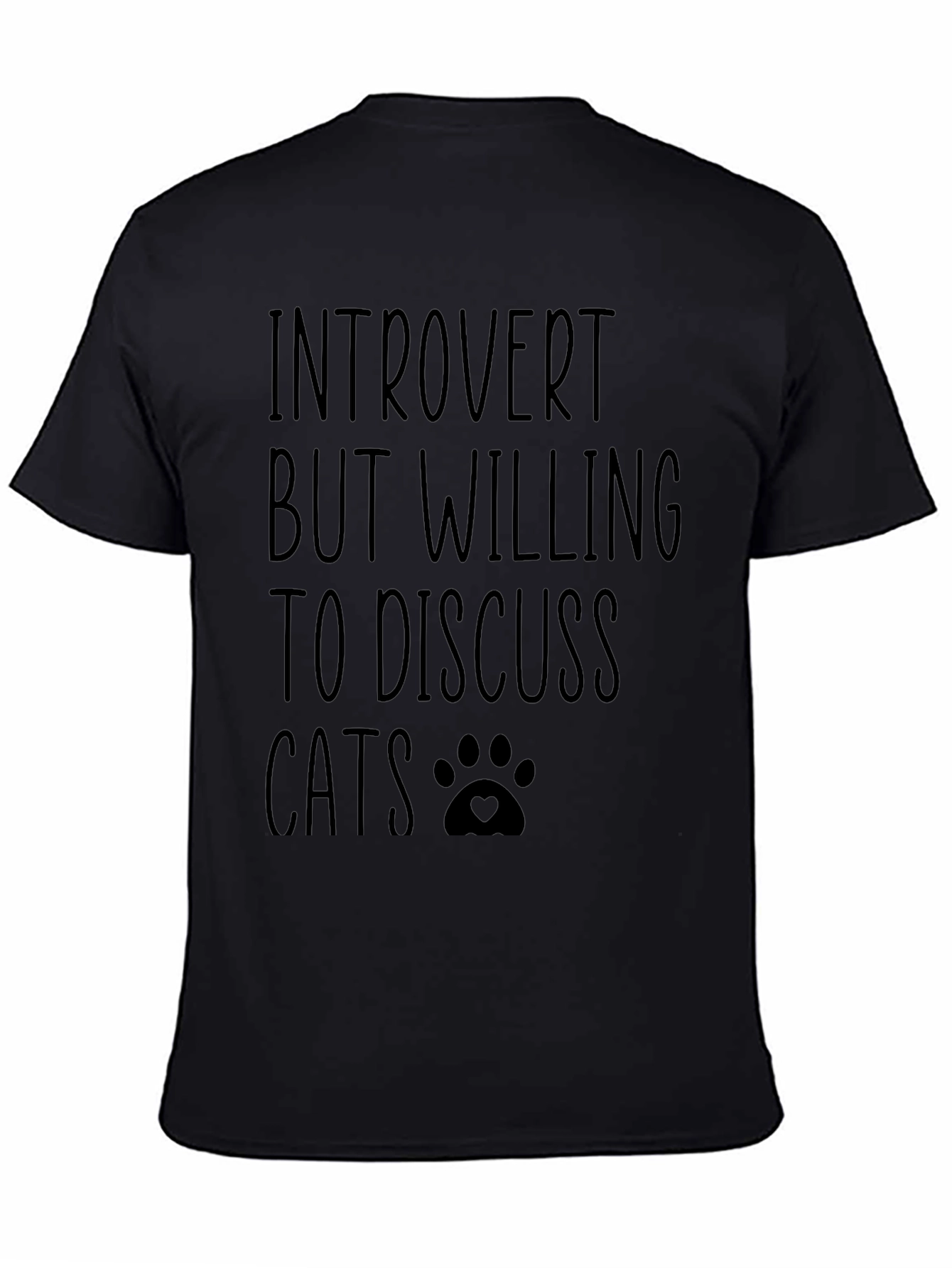 Introvert Cat Lover T-Shirt