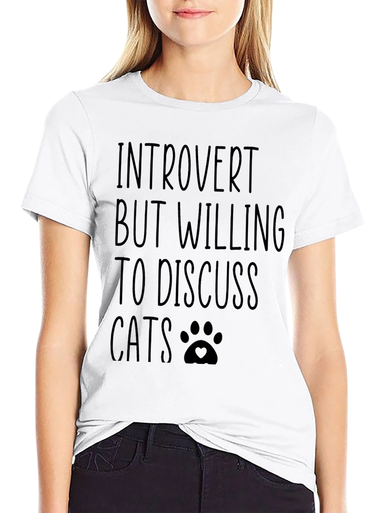 Introvert Cat Lover T-Shirt