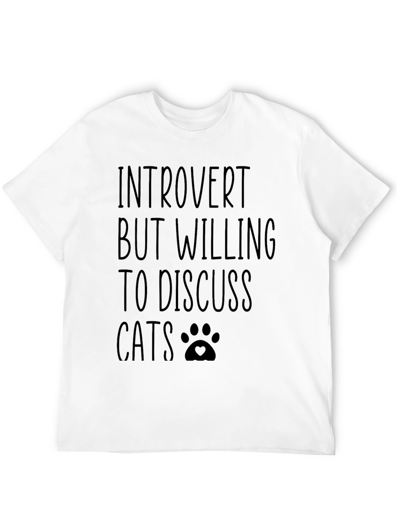 Introvert Cat Lover T-Shirt