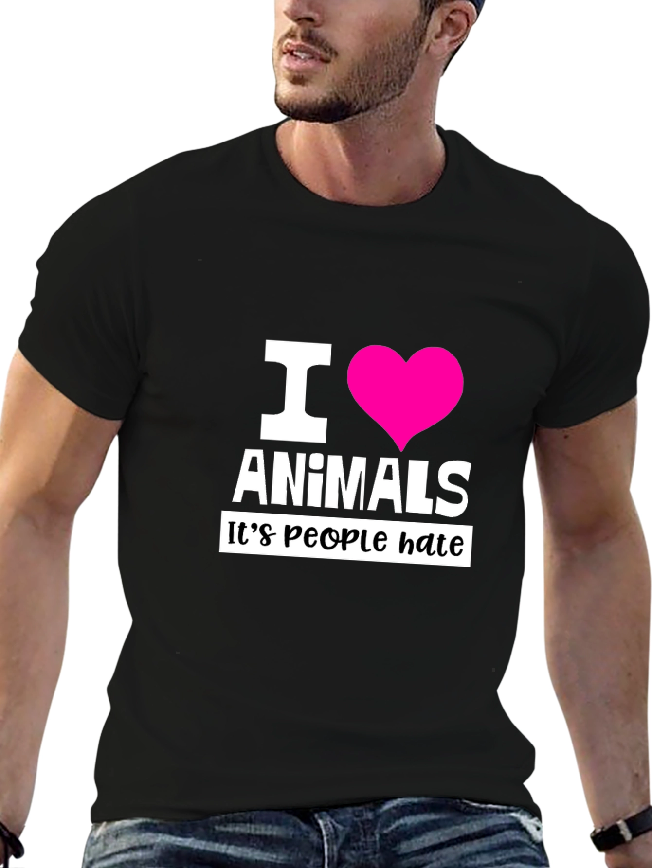 I Love Animals Graphic Tee