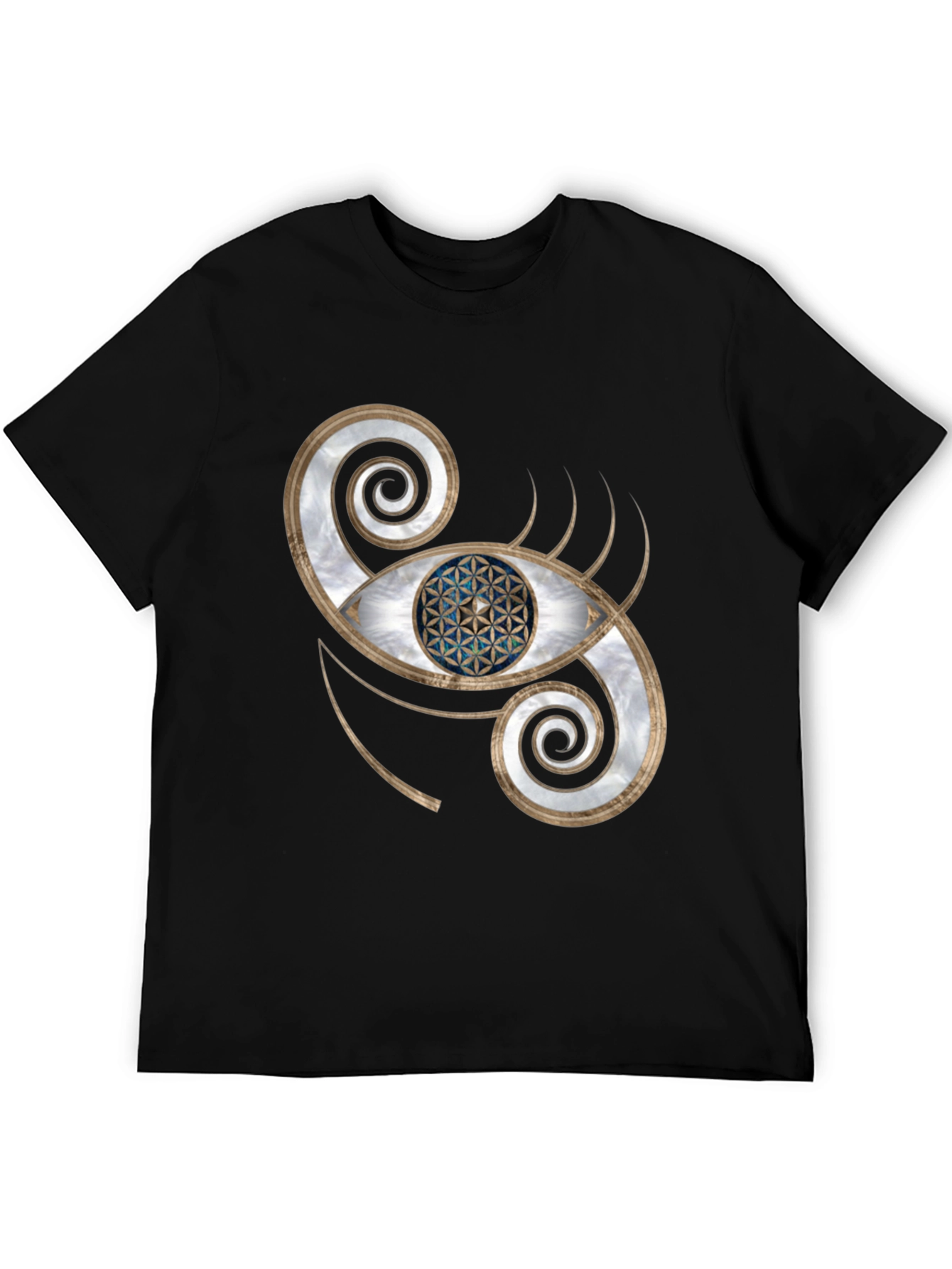Mystic Eye Graphic Tee - Black