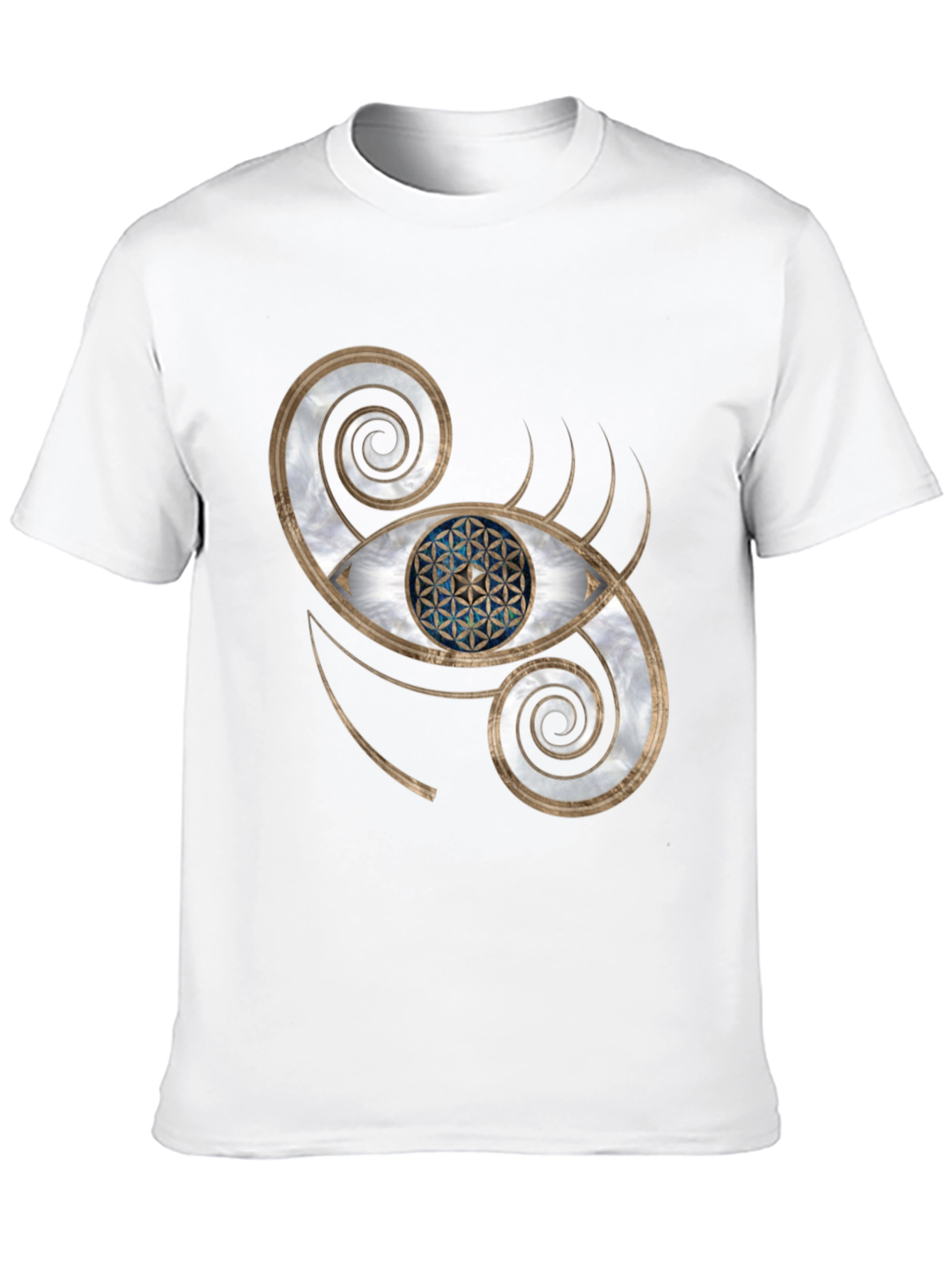 Mystic Eye Graphic Tee - Black