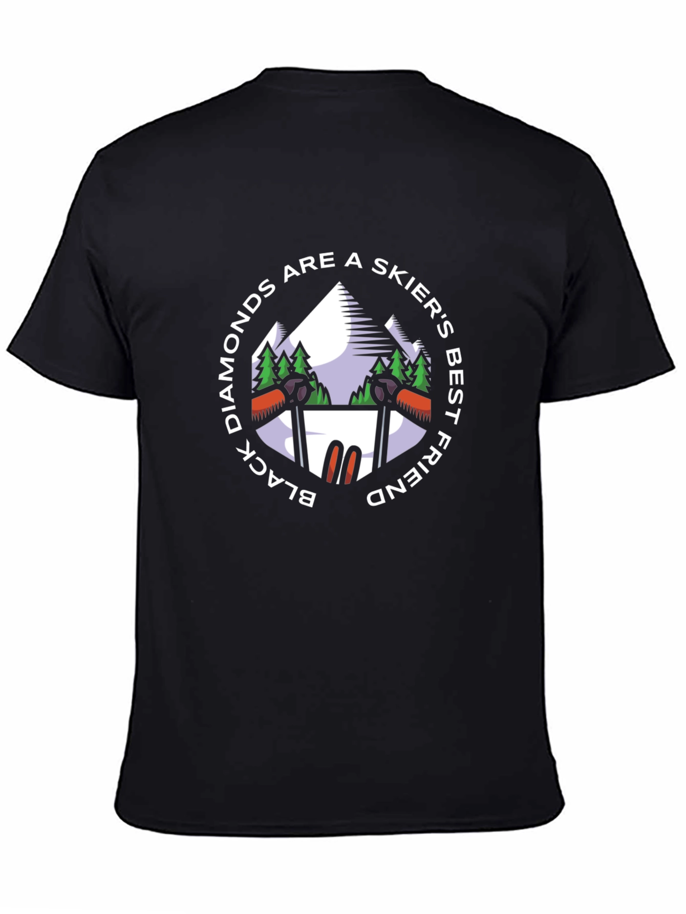Black Diamonds Skiers Best Friend Tee